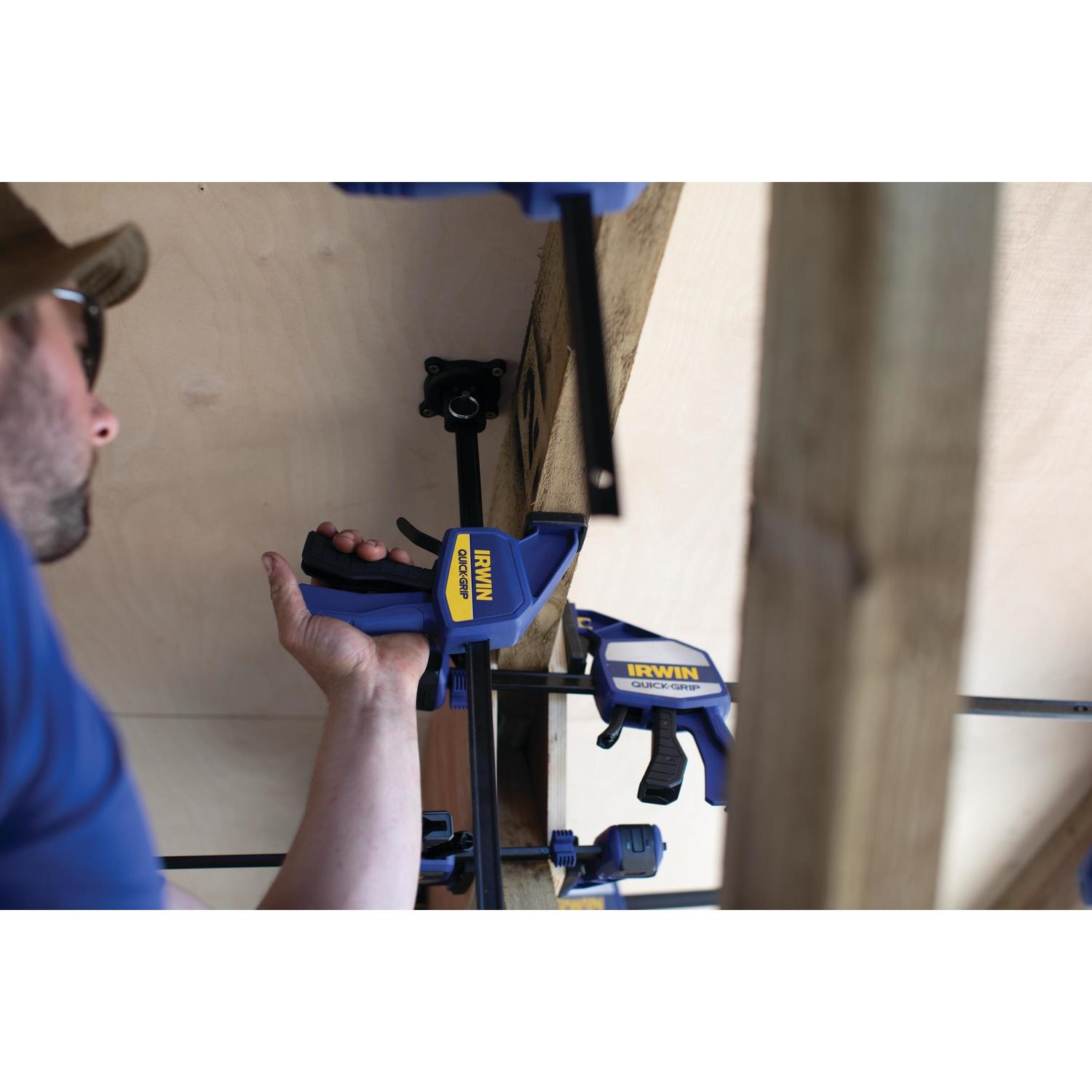 Irwin Quick-Grip 24 in. X 3-1/2 in. D Bar Clamp 300 lb 1 pc