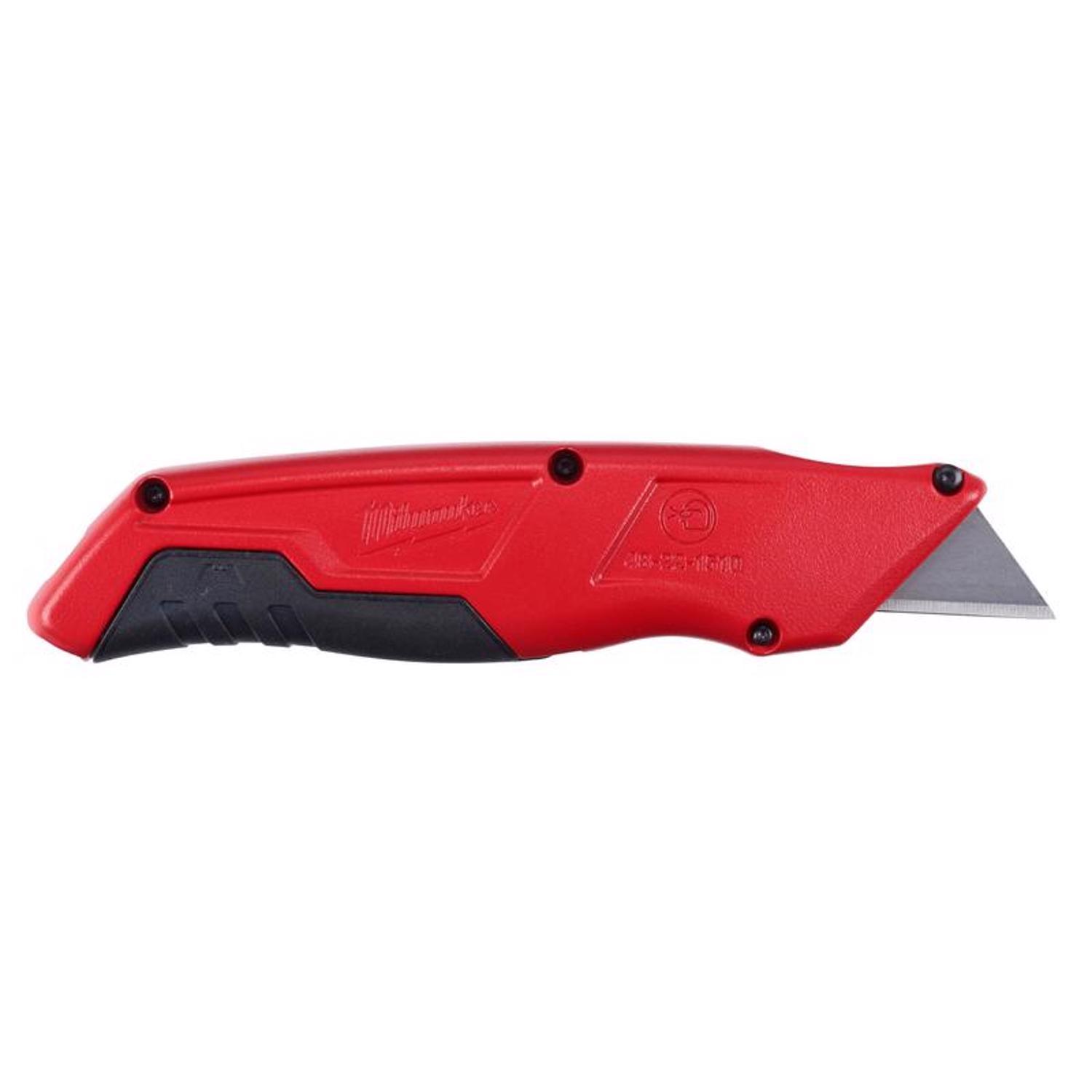 Milwaukee 6.25 in. Side Slide Utility Knife Red 1 pc