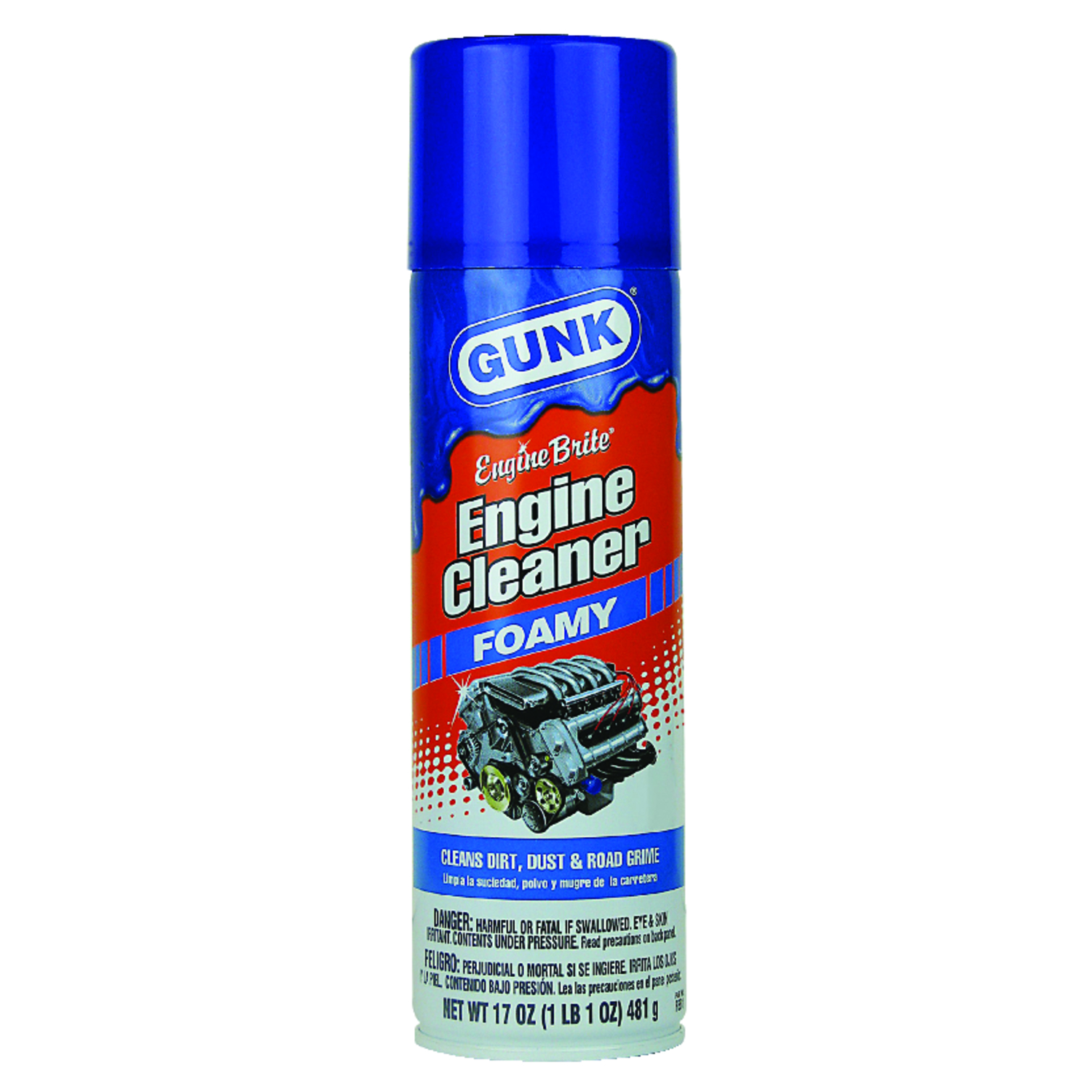 Gunk Engine Brite No Scent Cleaner and Degreaser 17 oz Spray