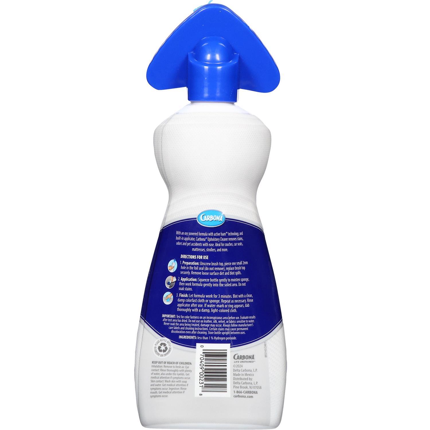 Carbona No Scent Upholstery Cleaner 13.5 oz Foam