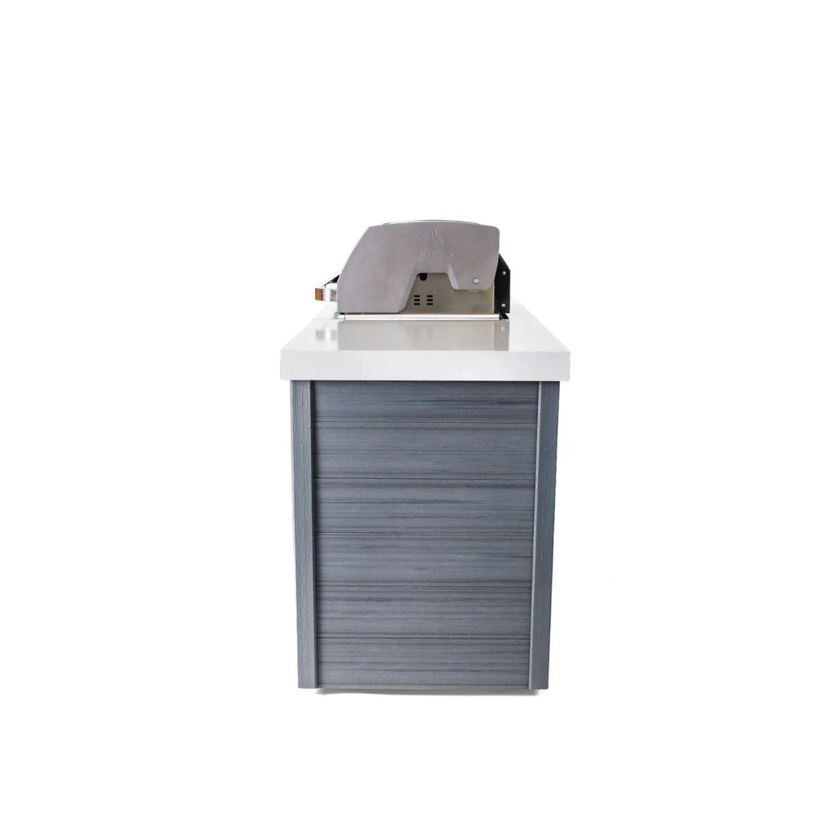 Mont Alpi 6-Burner Artwood Island in Black Stainless Steel MA805-AWBSS