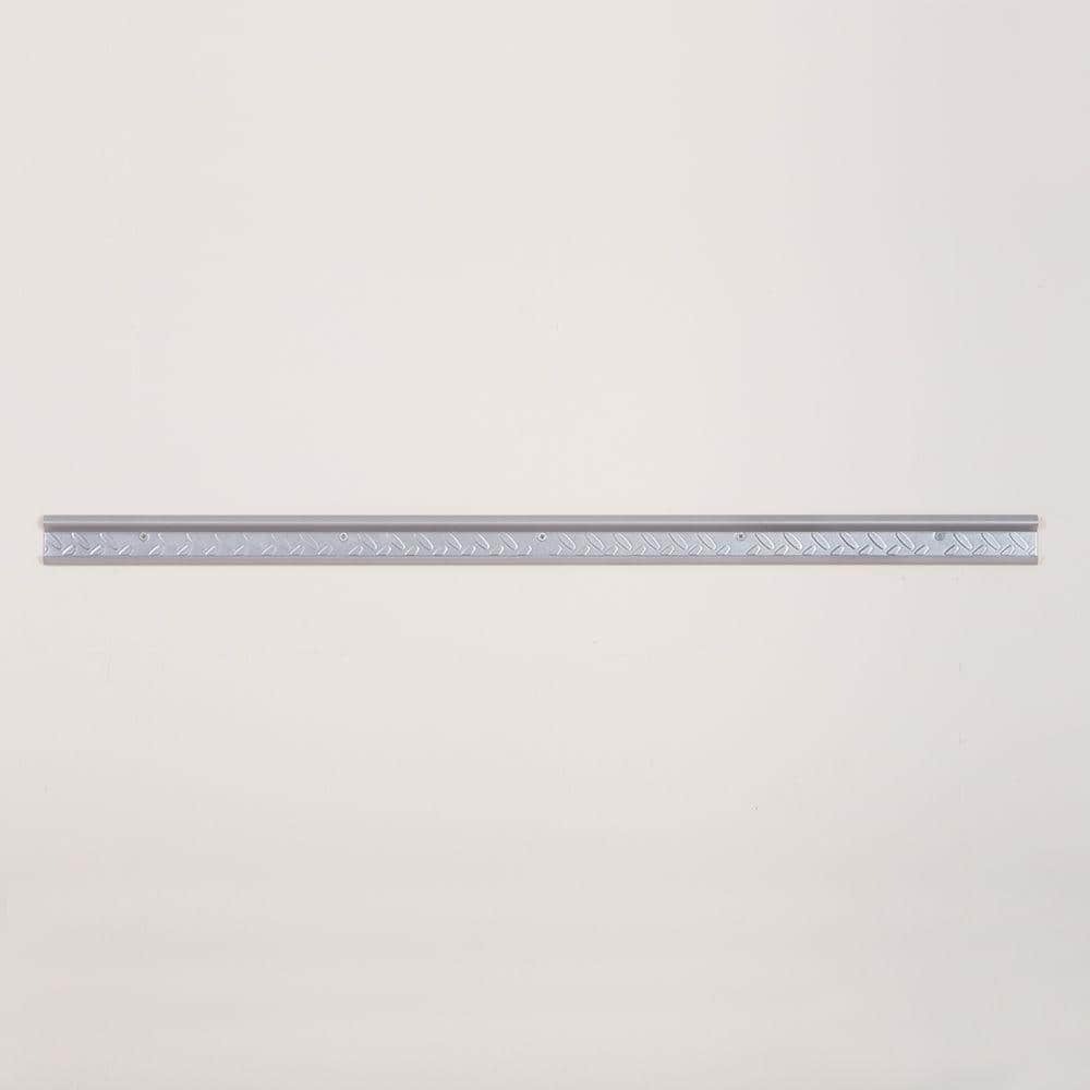 Knape & Vogt HEAVYWEIGHT Hang Track, 400 lb, 2 in W, 40 in H, Steel, Platinum