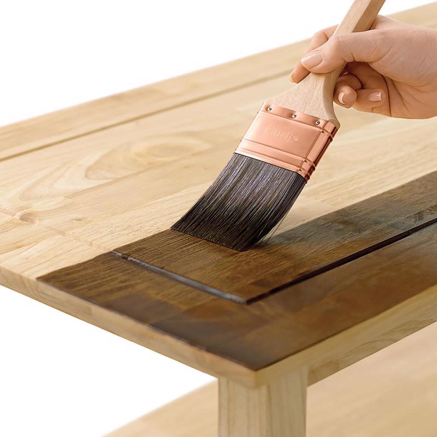 Minwax Wood Finish Semi-Transparent Special Walnut Oil-Based Penetrating Wood Stain 1/2 pt