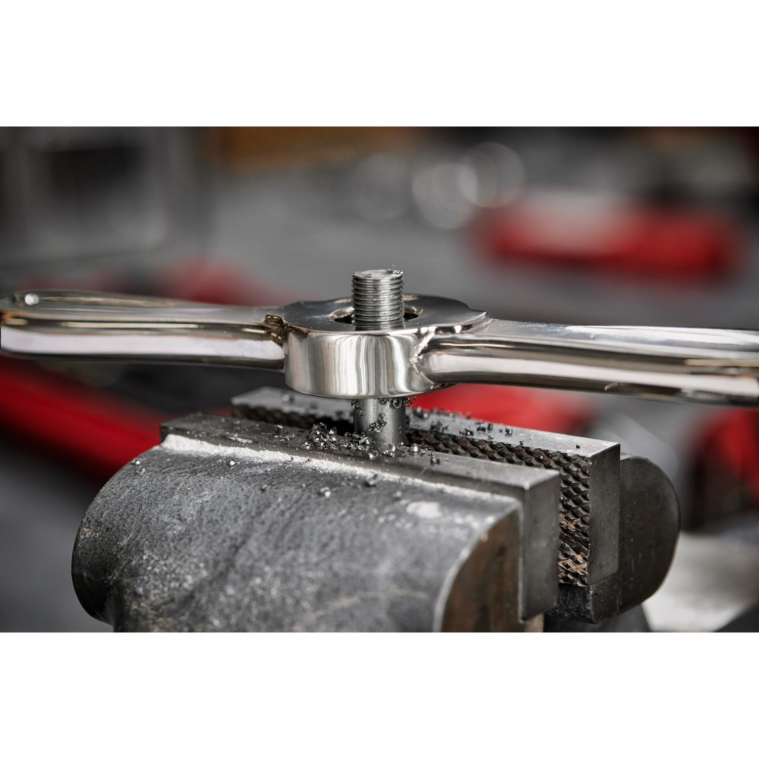 Milwaukee HEX-LOK 1/4-1/2 in. 2-in-1 Tap and Die Handle w/Collet