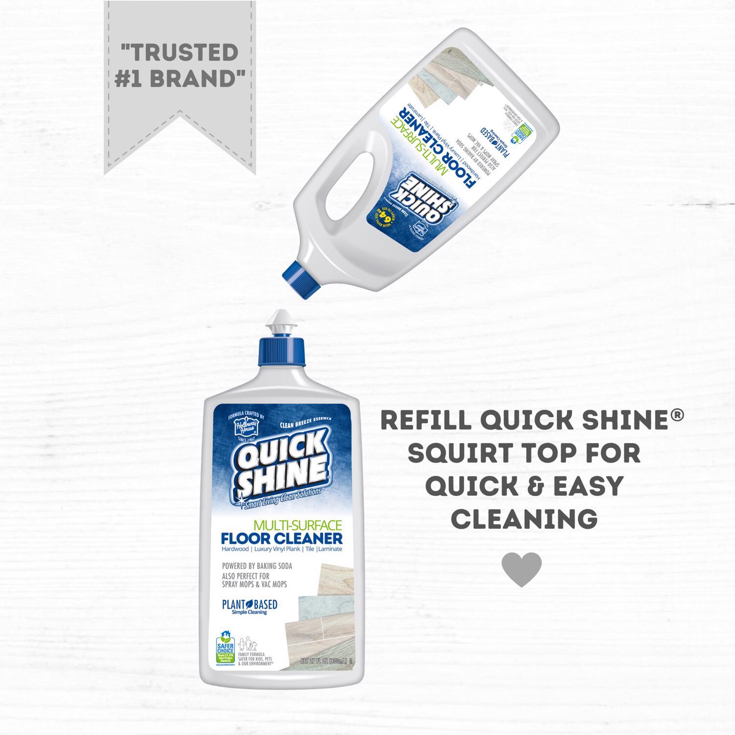 Holloway House Quick Shine Fresh Scent Multi-Surface Floor Cleaner Liquid 27 oz