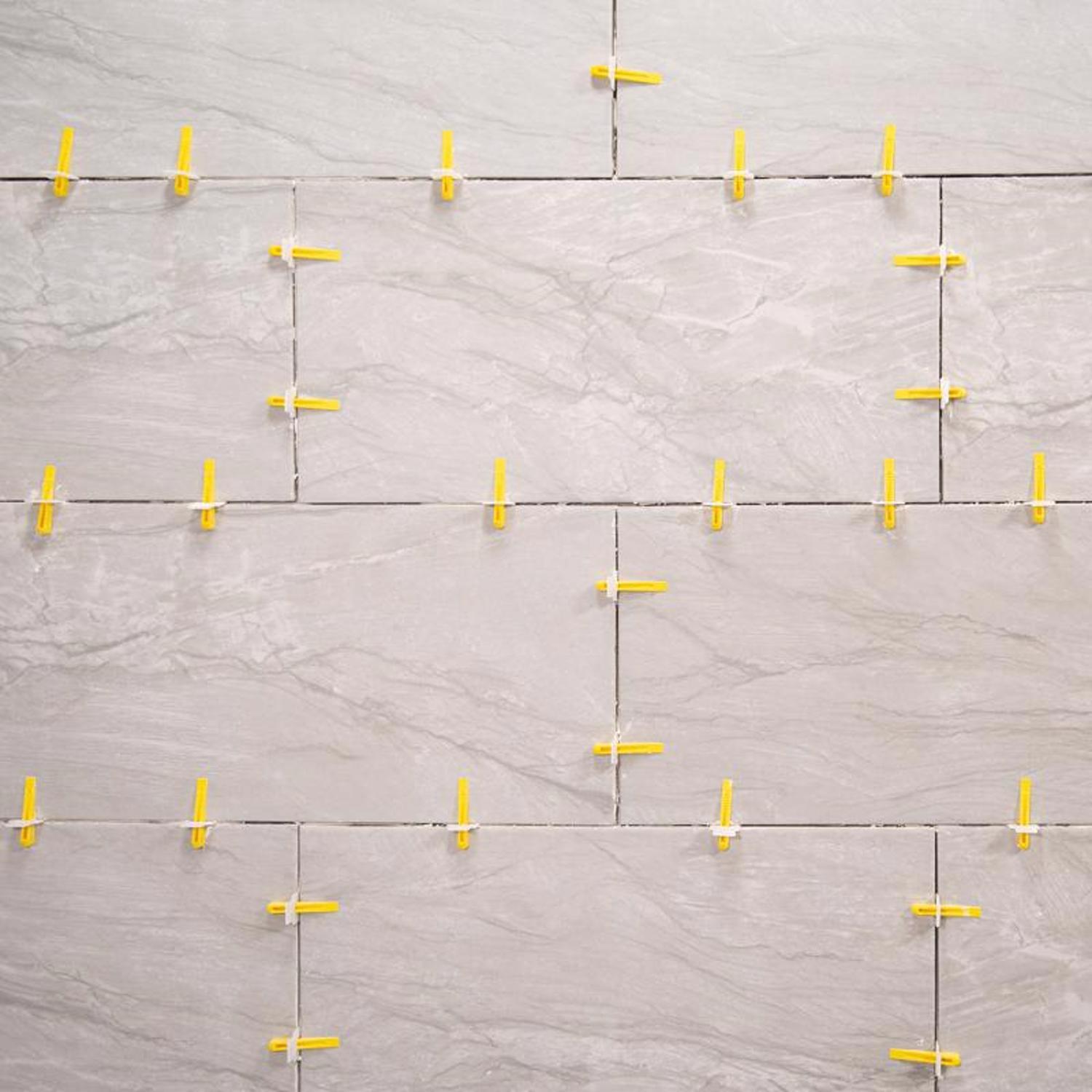 QEP Lash 1 in. H X 1/16 in. W Plastic Tile Spacer Clips 300 pk