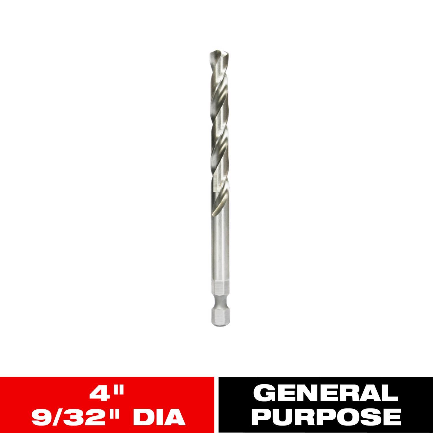 Diablo Snap-Lock Plus 1/4 in. High Speed Steel Hole Saw Pilot Bit 1 pc