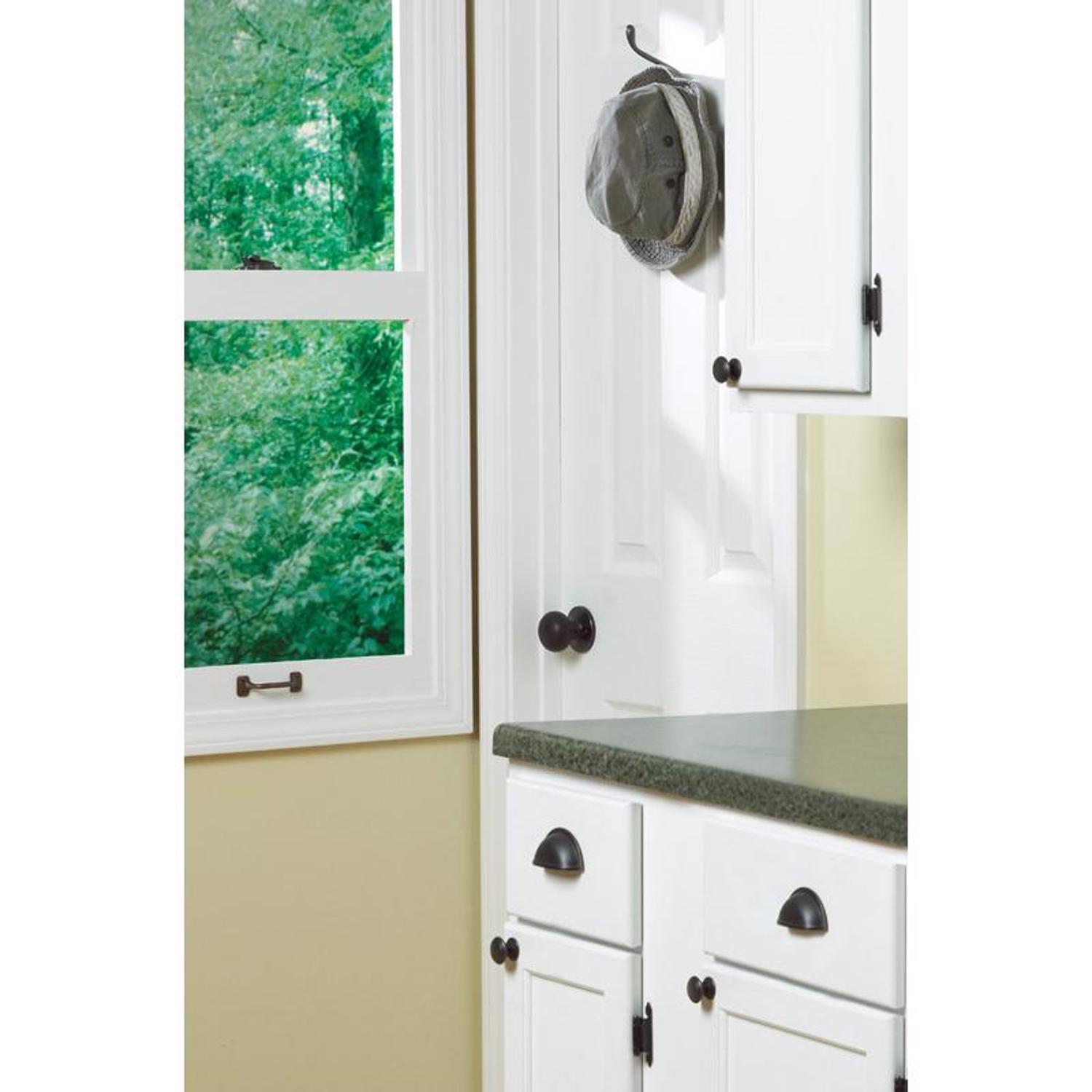 Ace 3-1/2 in. L Oil Rubbed Bronze Brown Metal Medium Garment Hook 1 pk