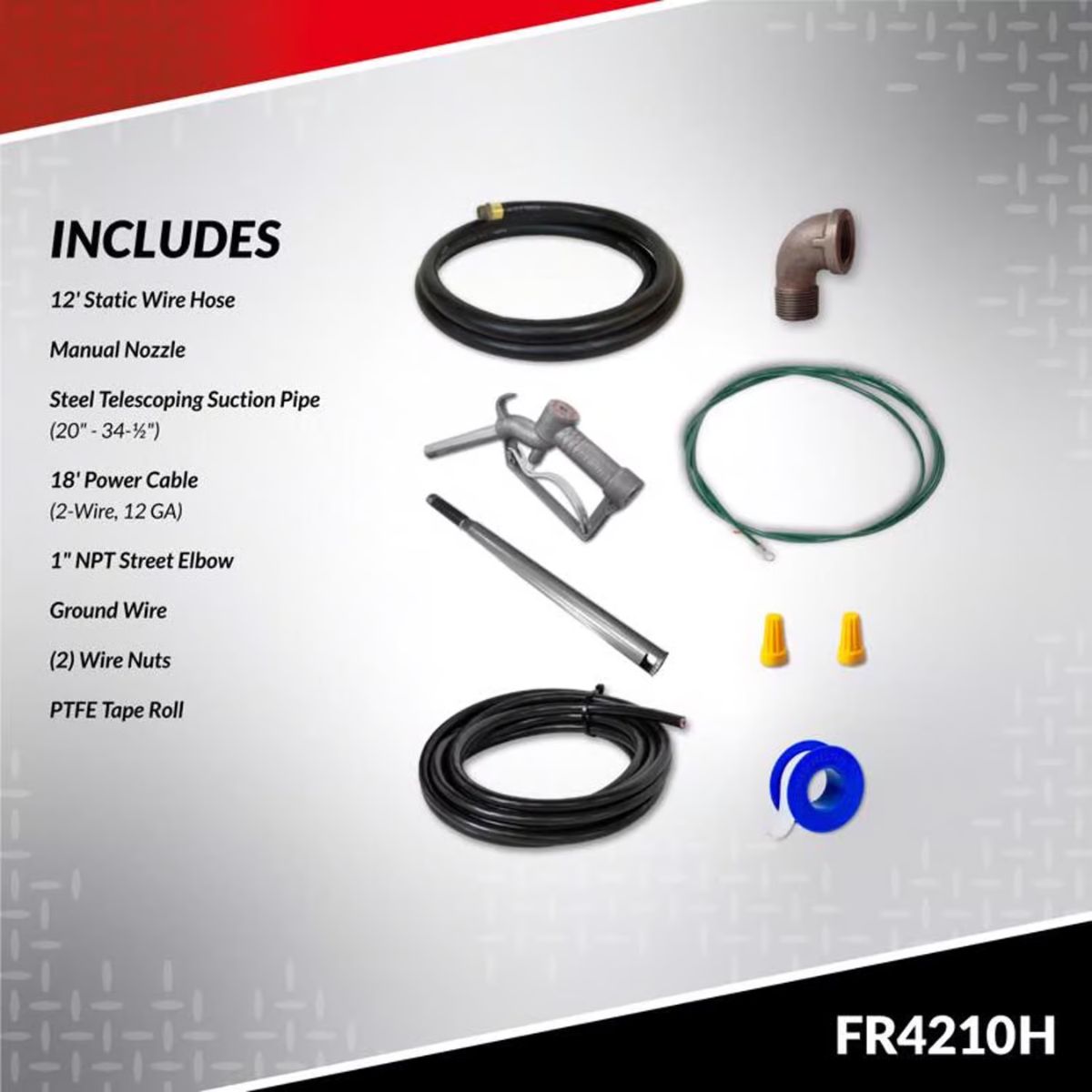 Fill-Rite Cast Iron High Flow Fuel Pump 20 gpm