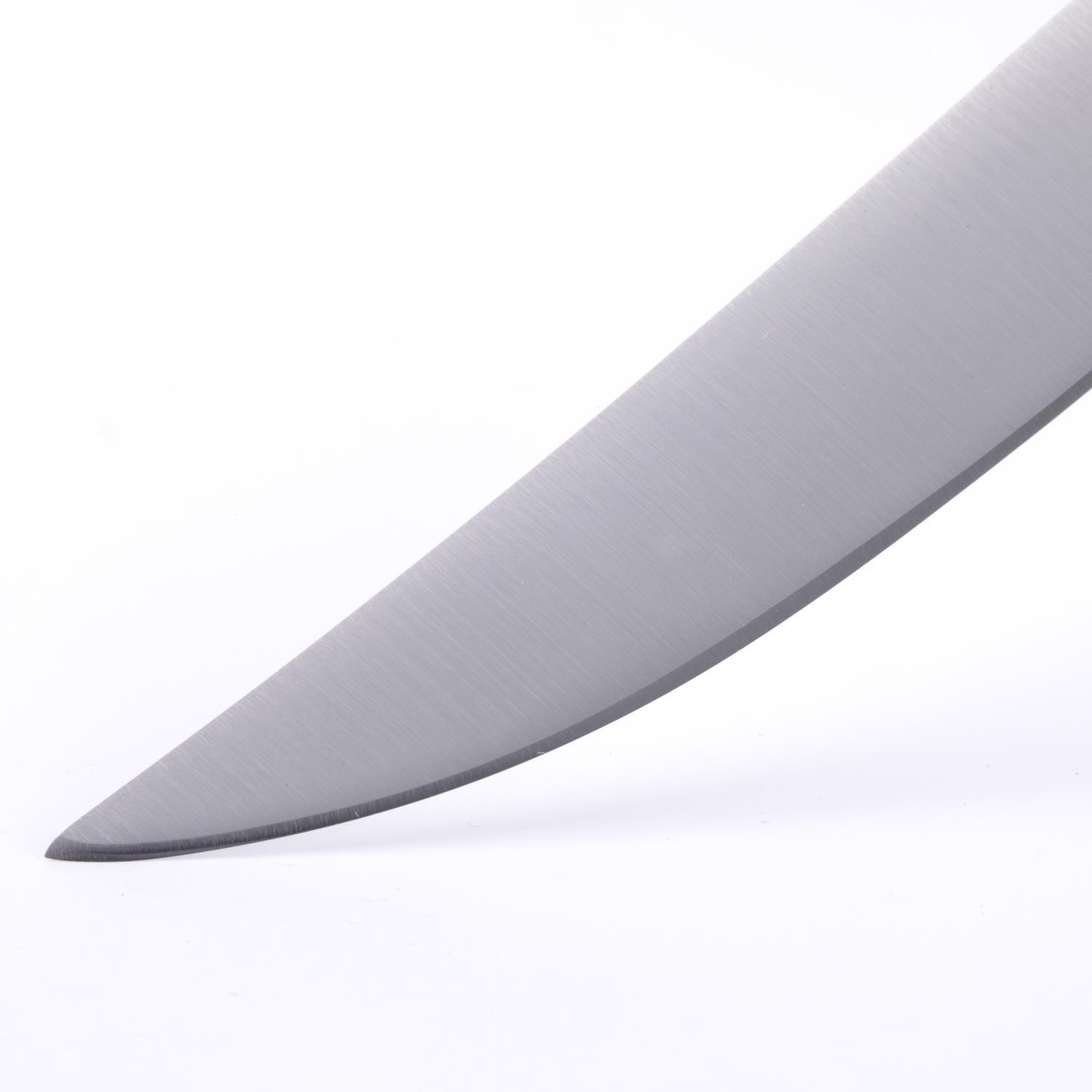 Messermeister Avanta 5 in. L Stainless Steel Steak Knife Set 4 pc