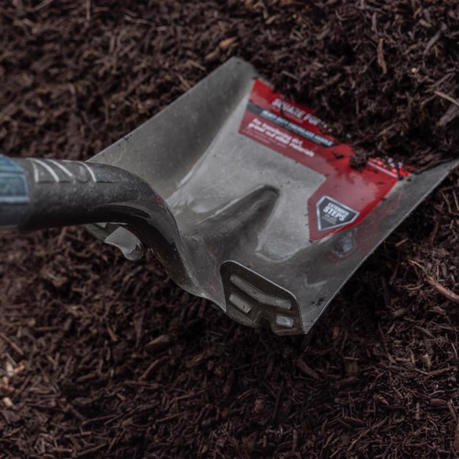 Ace 58 in. Steel Square Transfer Shovel Fiberglass Handle