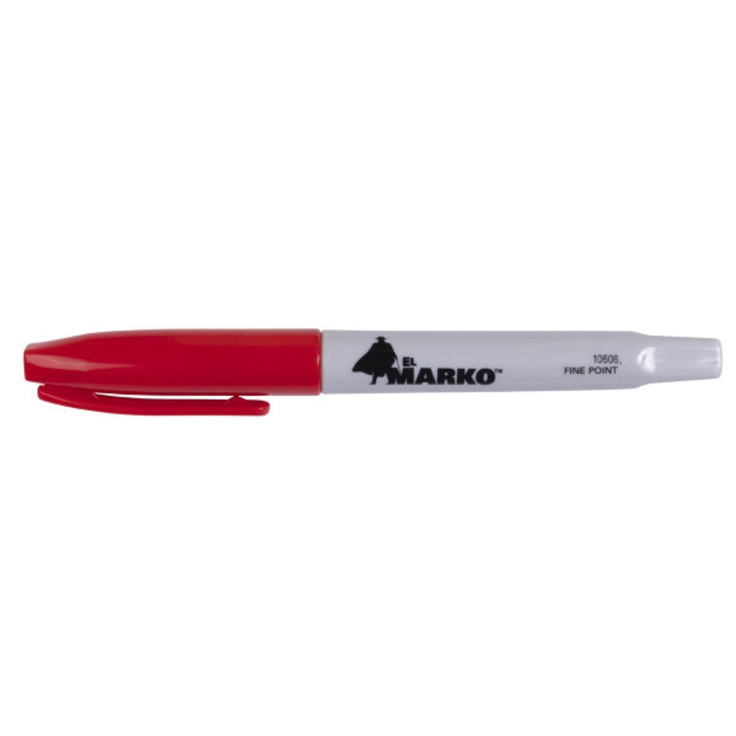 C.H. Hanson Sure Point, CH Hanson Red Medium Tip Permanent Marker 1 pk