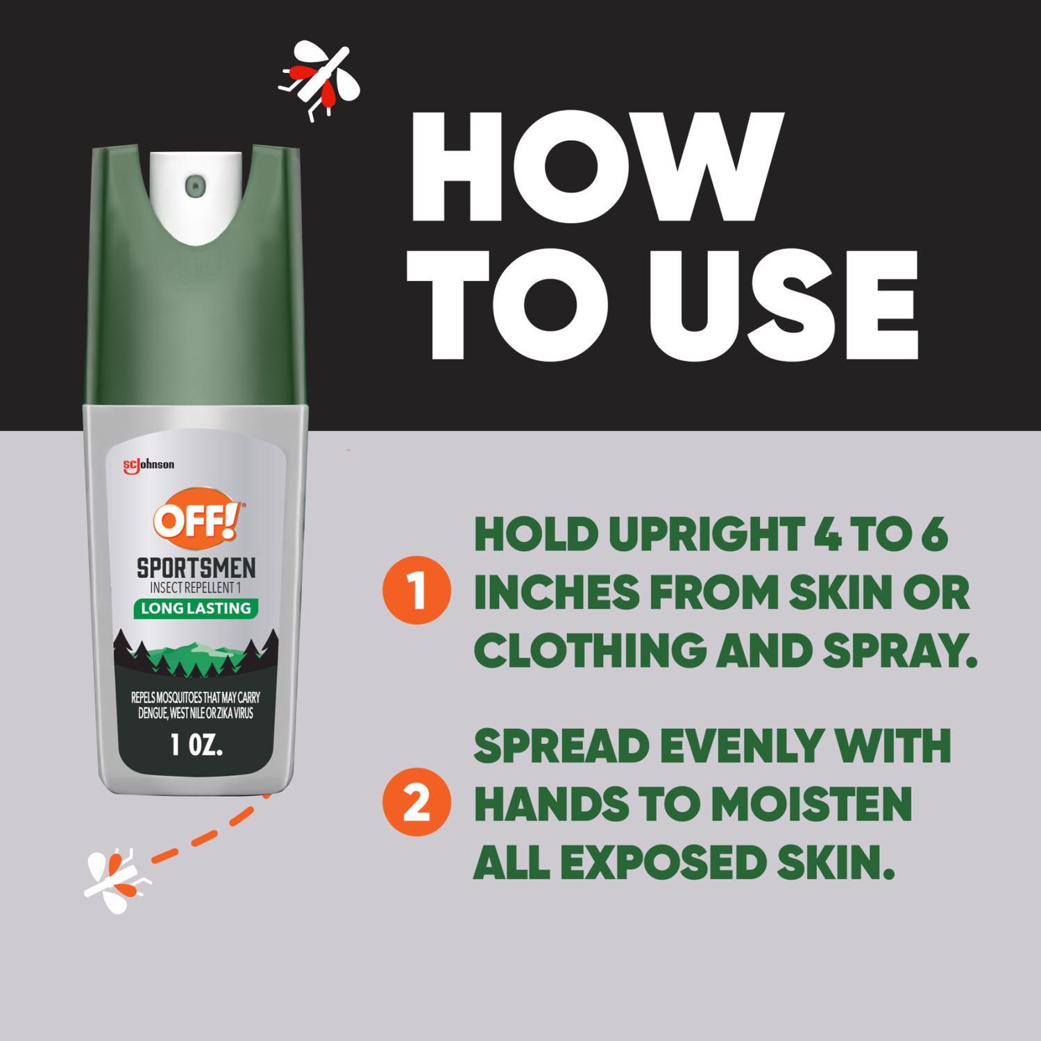 OFF! Deep Woods Insect Repellent Liquid For Mosquitoes 1 oz