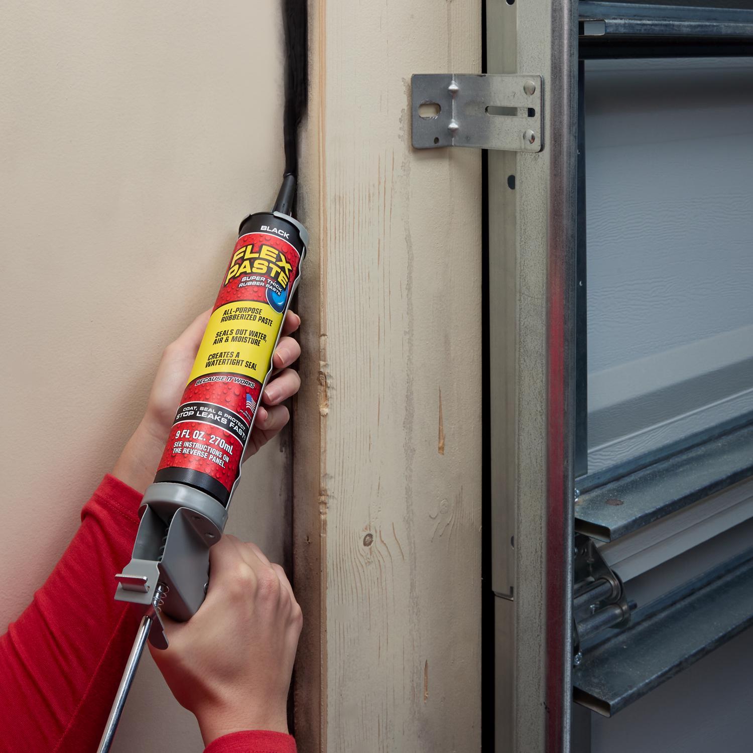 Flex Seal Family of Products Flex Paste Black Rubberized Paste 9 fl. oz.