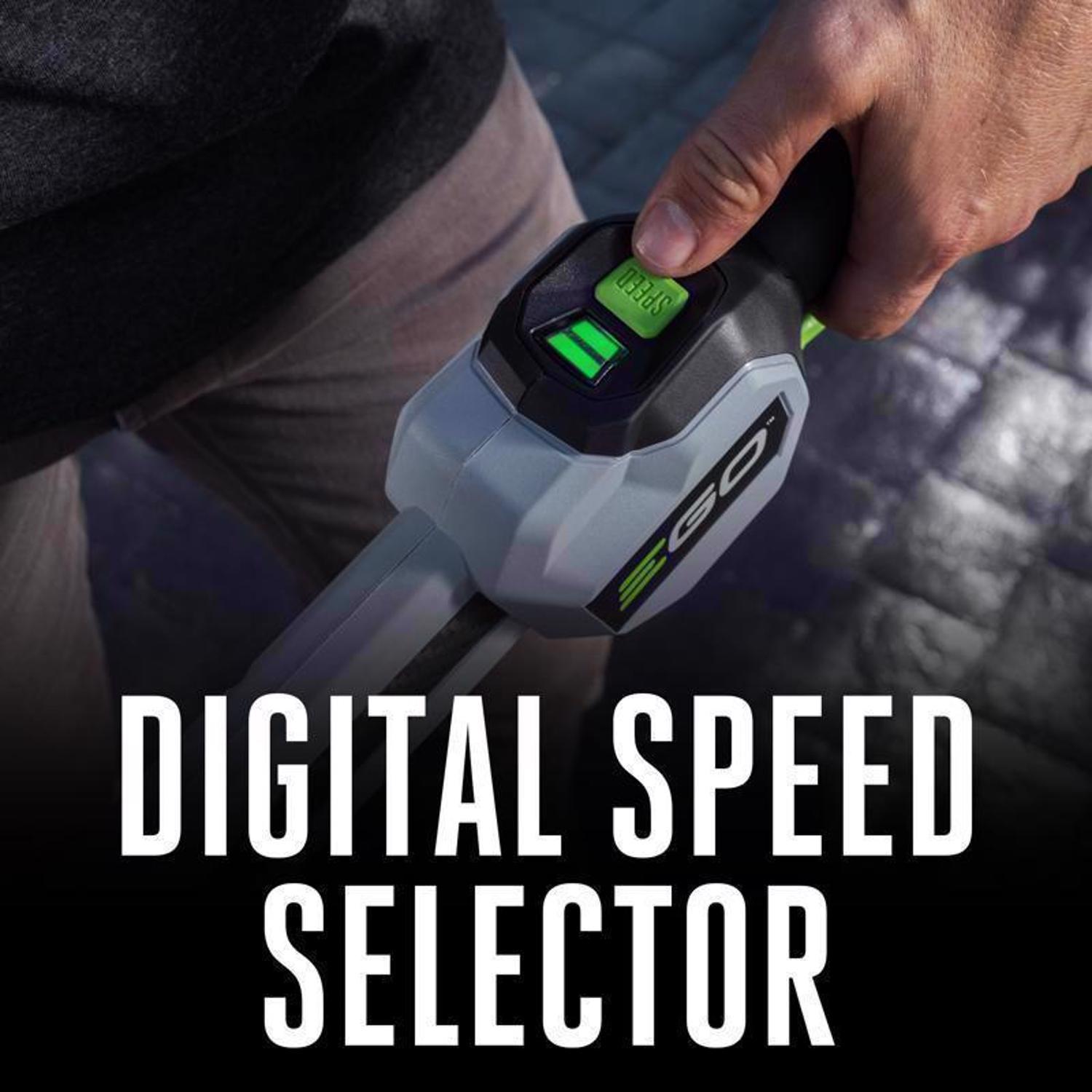 EGO Power+ Line IQ with Powerload ST1623T 16 in. 56 V Battery String Trimmer Kit (Battery & Charger) W/ TELESCOPIC SHAFT & 4.0 AH BATTERY