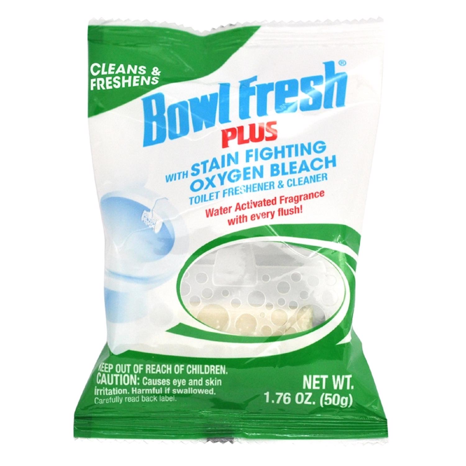 Bowl Fresh Clean Scent Toilet Deodorizer and Cleaner 1.76 oz Tablet