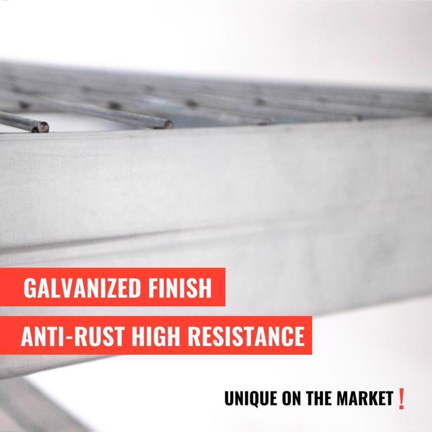 Ar Shelving Wire Heavy Duty 71 in. H X 60 in. W X 20 in. D Metal Shelving Unit