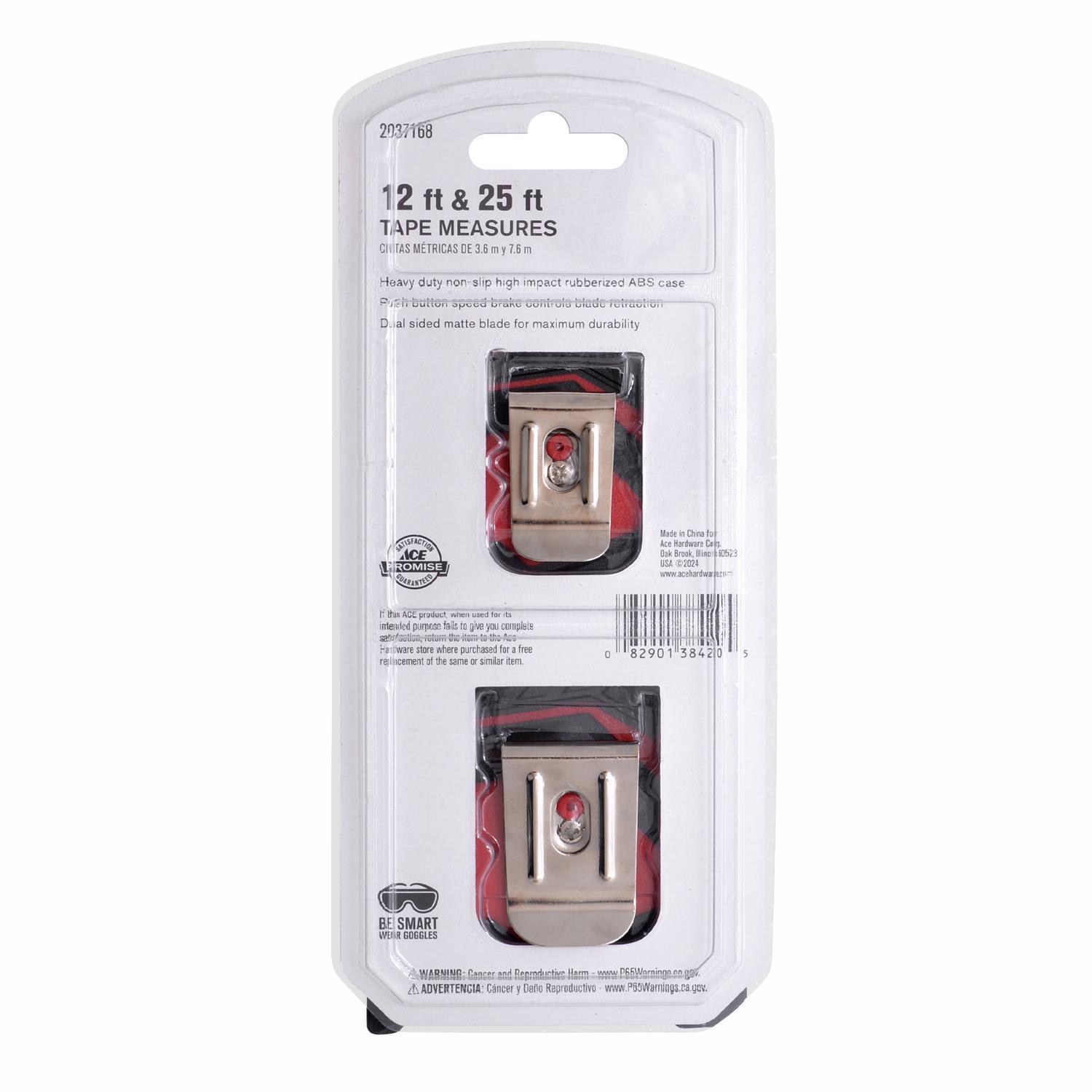 Ace Tape Measure Set 2 pk