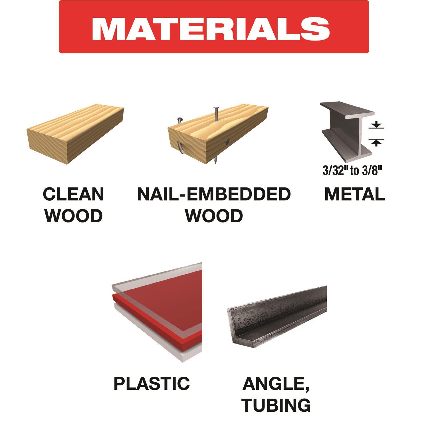 Diablo 9 in. Bi-Metal Flush Cut Reciprocating Saw Blade 10/14 TPI 5 pk