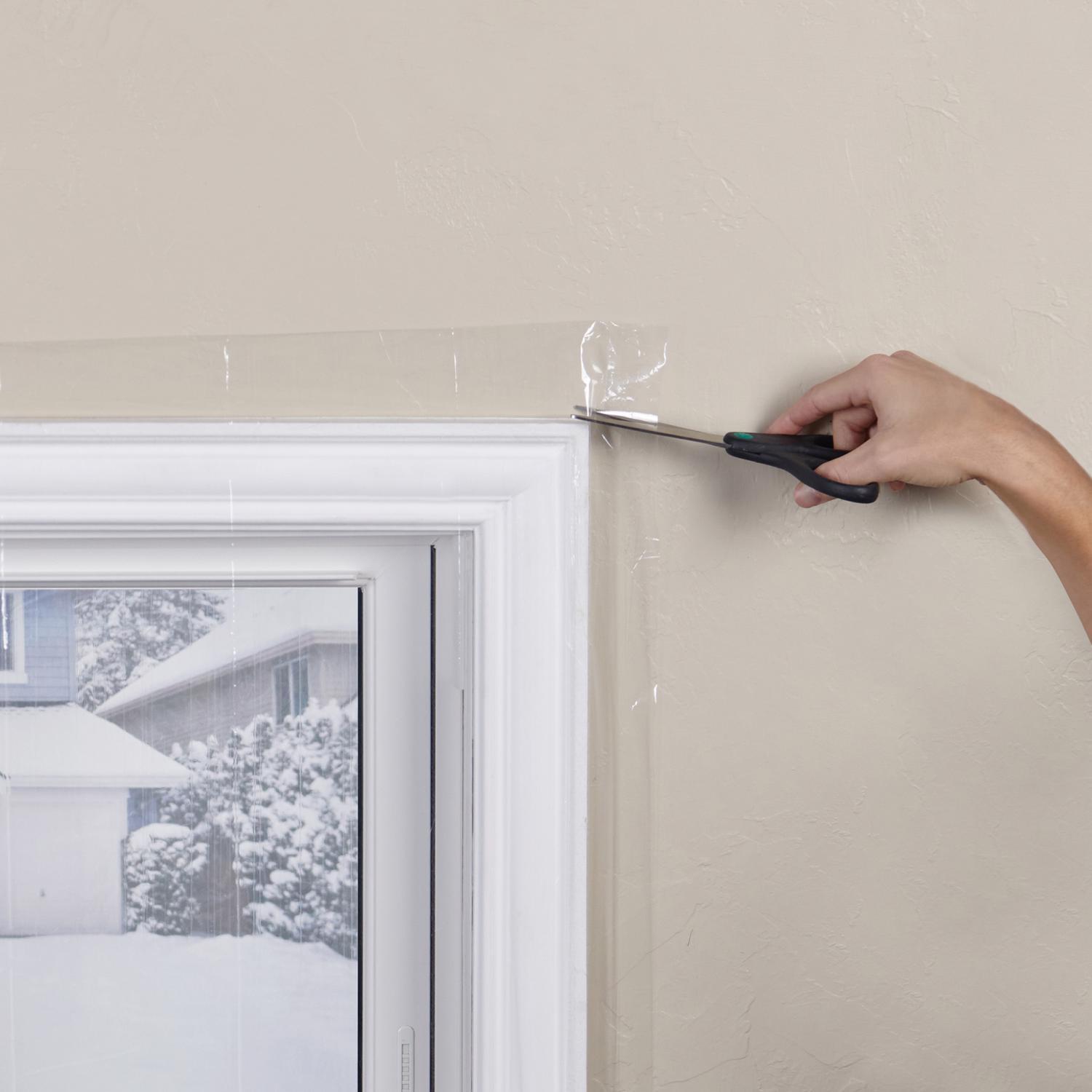 M-D Building Products Polar Block Indoor Window Shrink Film 42 in. L X 62 in. W 3 sheet