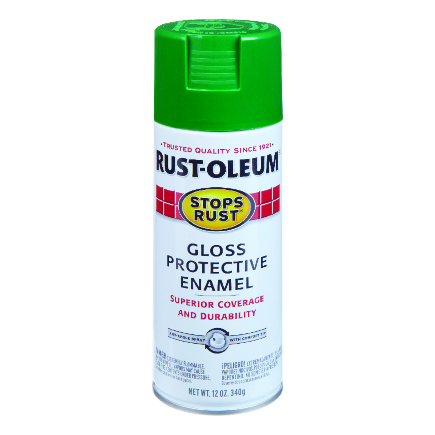 Rust-Oleum Stops Rust Gloss Emerald Protective Enamel Spray 12 oz
