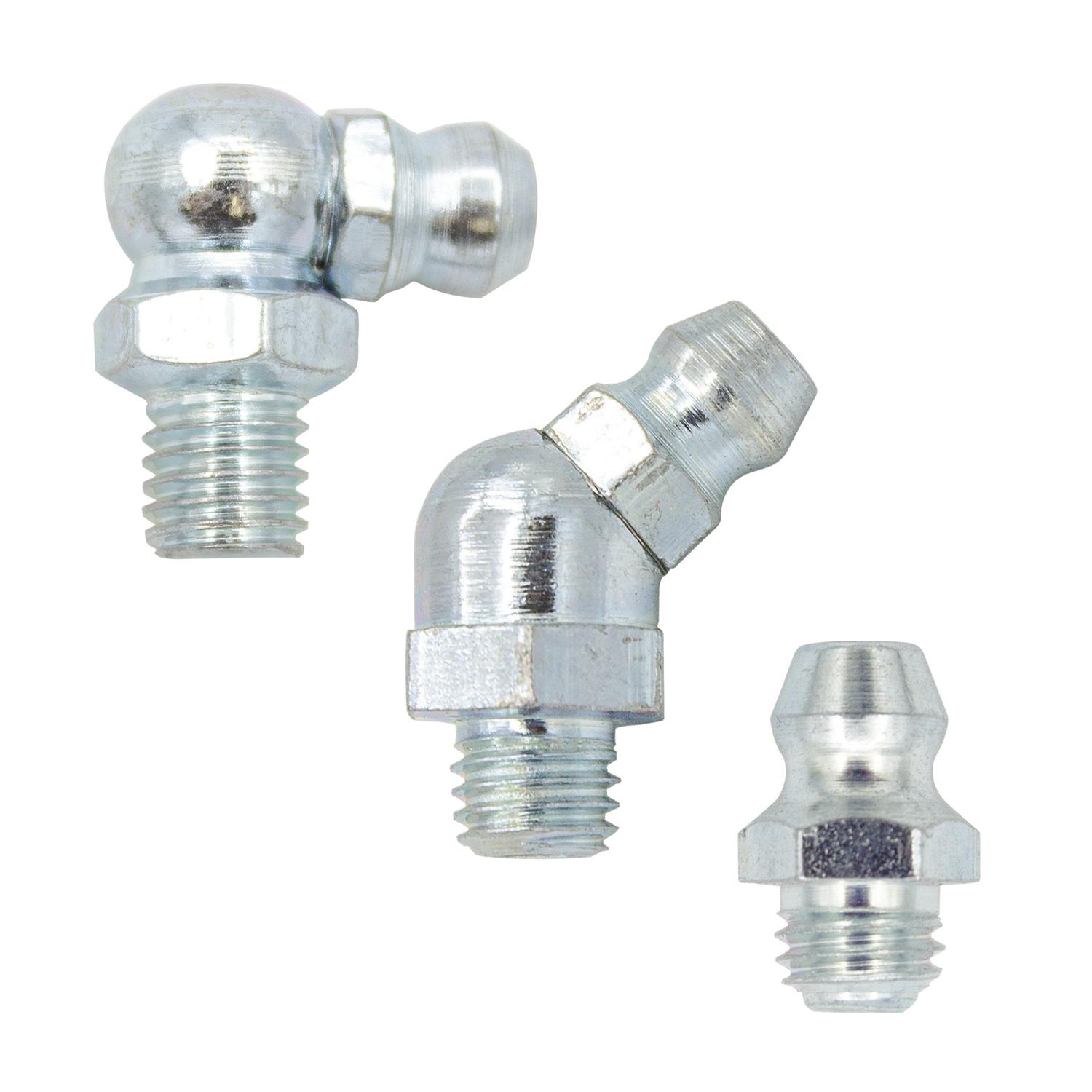 LubriMatic 45 degree/90 degree Grease Fittings 8 pk