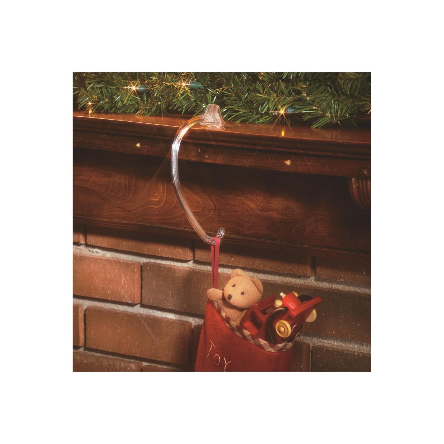 Adams Clear Safe Grip Indoor Christmas Decor 5.75 in.