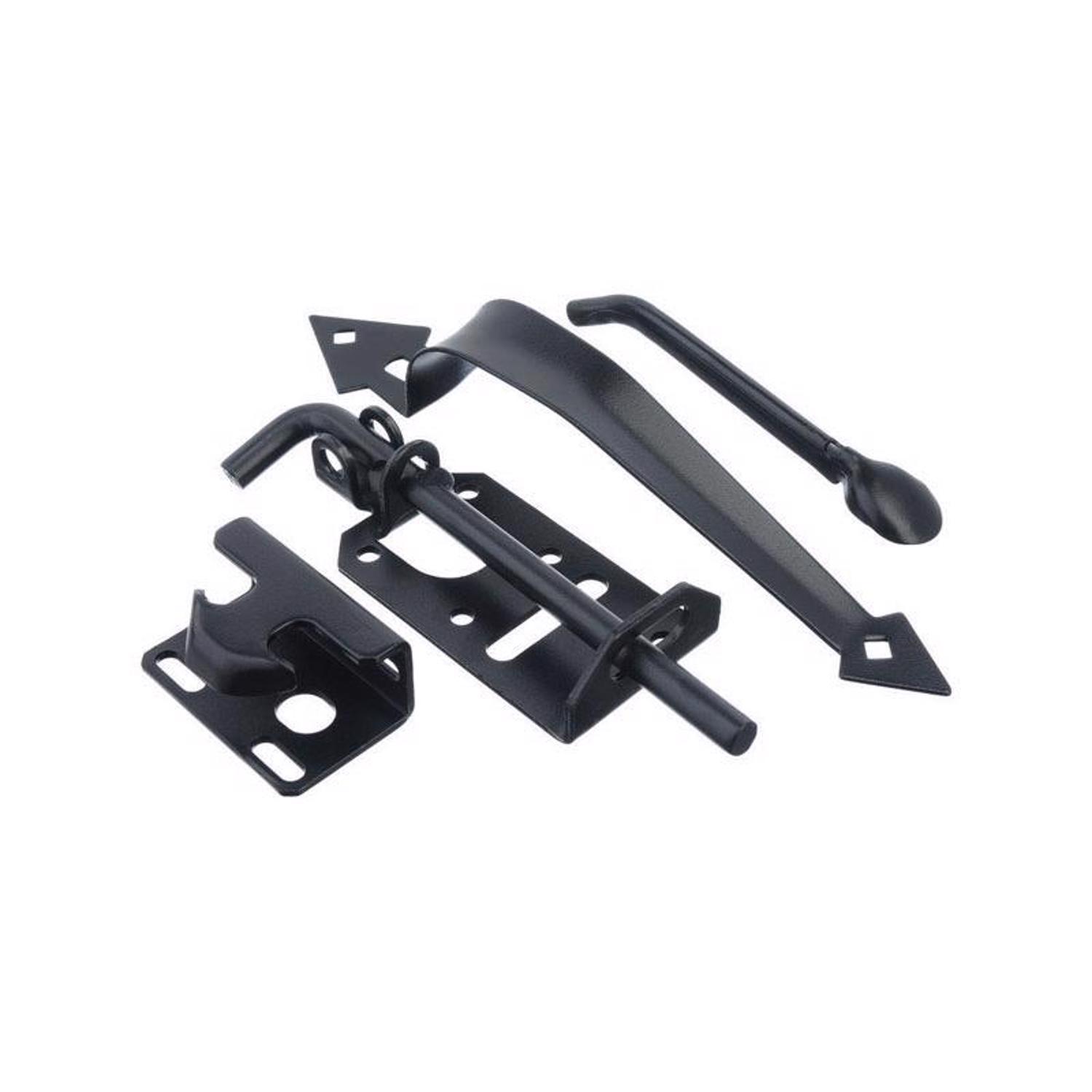 Ace 11 in. H X 3 in. W Steel Ornamental Gate Latch