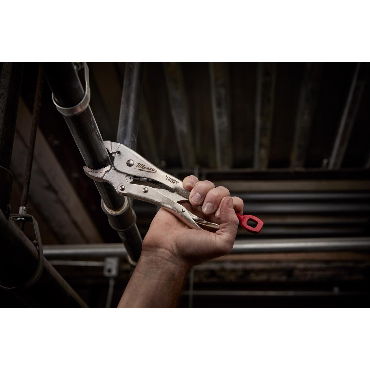 Milwaukee 7&10 in. Forged Alloy Steel Locking Pliers Set