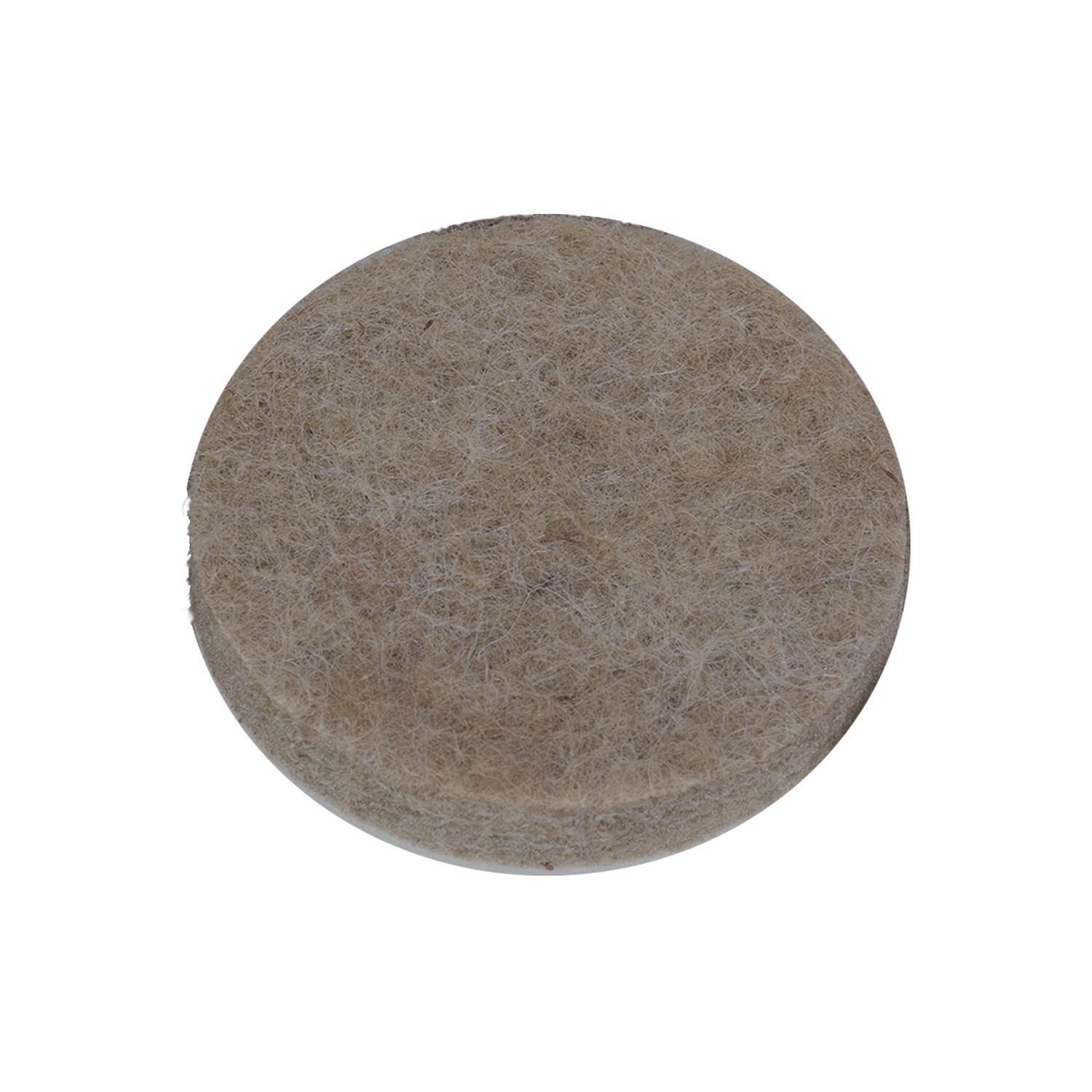 Ace Felt Self Adhesive Protective Pad Brown Round 1 in. W 48 pk
