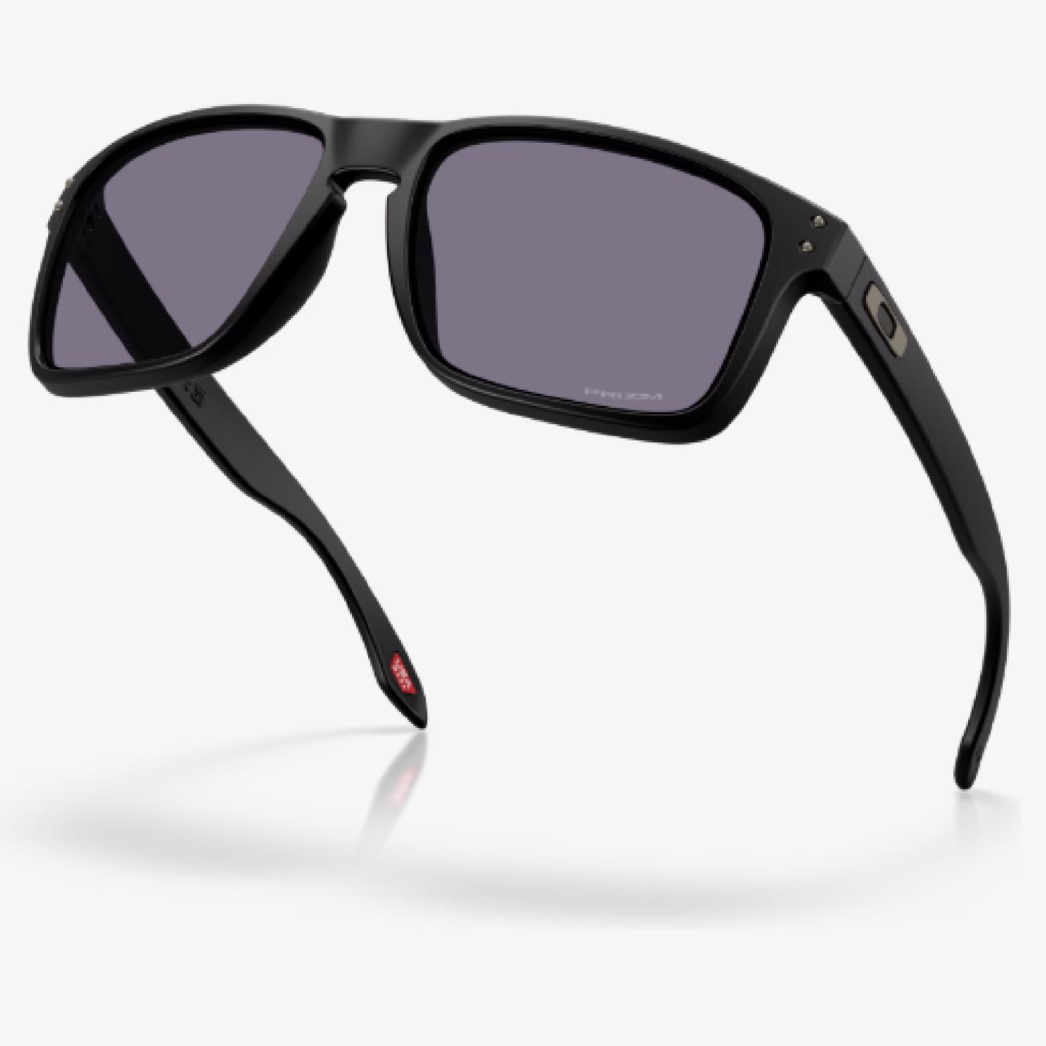 Oakley Holbrook XXL Sunglasses Men's Matte Black Frame Prizm Grey Lens