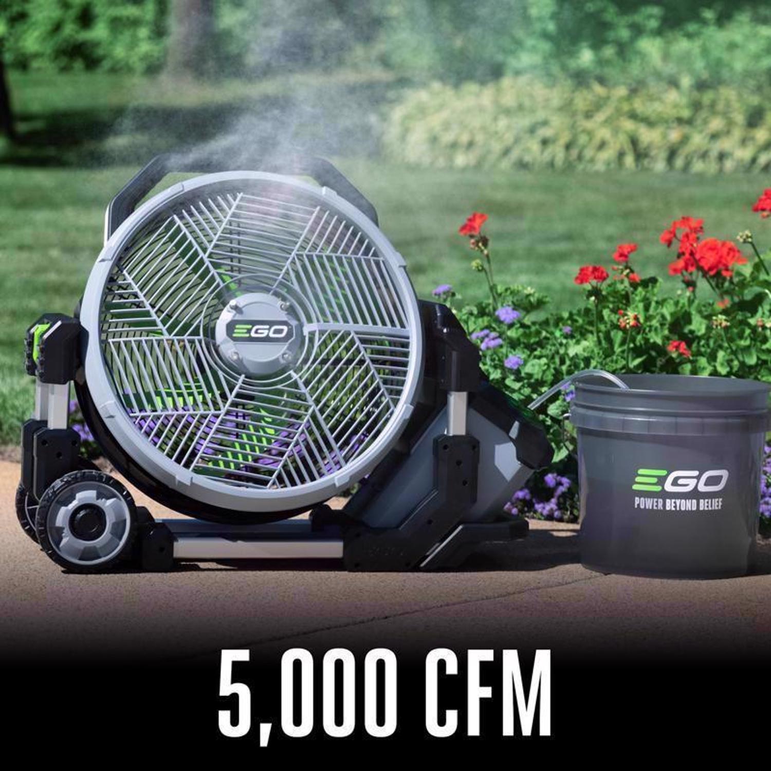 EGO Power+ 5 speed Misting Cordless Fan Bare Tool