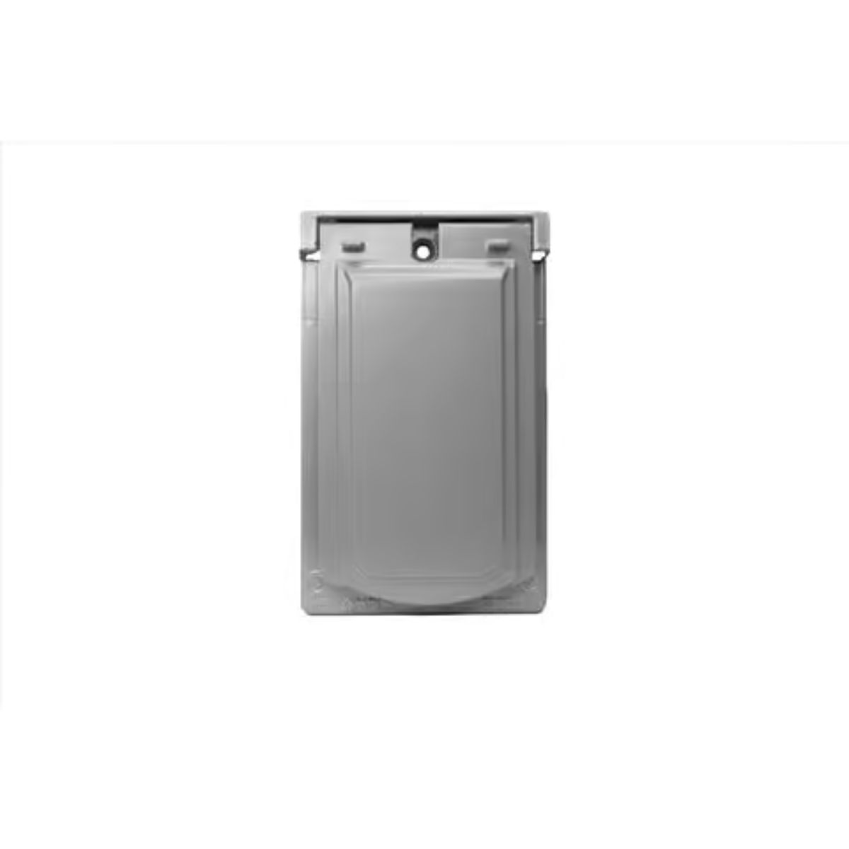 Sigma Engineered Solutions Rectangle Die-Cast Metal 1 gang 4.57 in. H x 2.83 in. W Vertical Duplex Cover