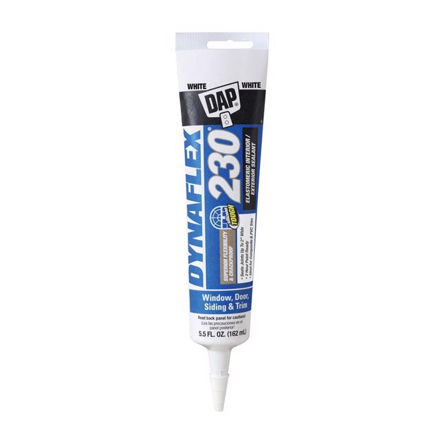 DAP Dynaflex 230 White Premium Latex Sealant 5.5 oz