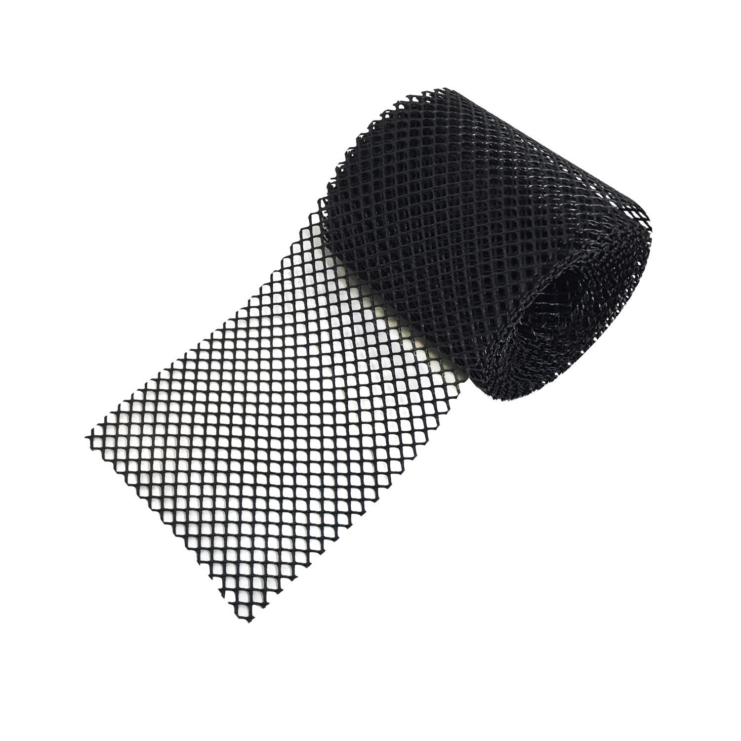 Frost King 6 in. W X 20 ft. L Black Plastic Gutter Guard 1 pk