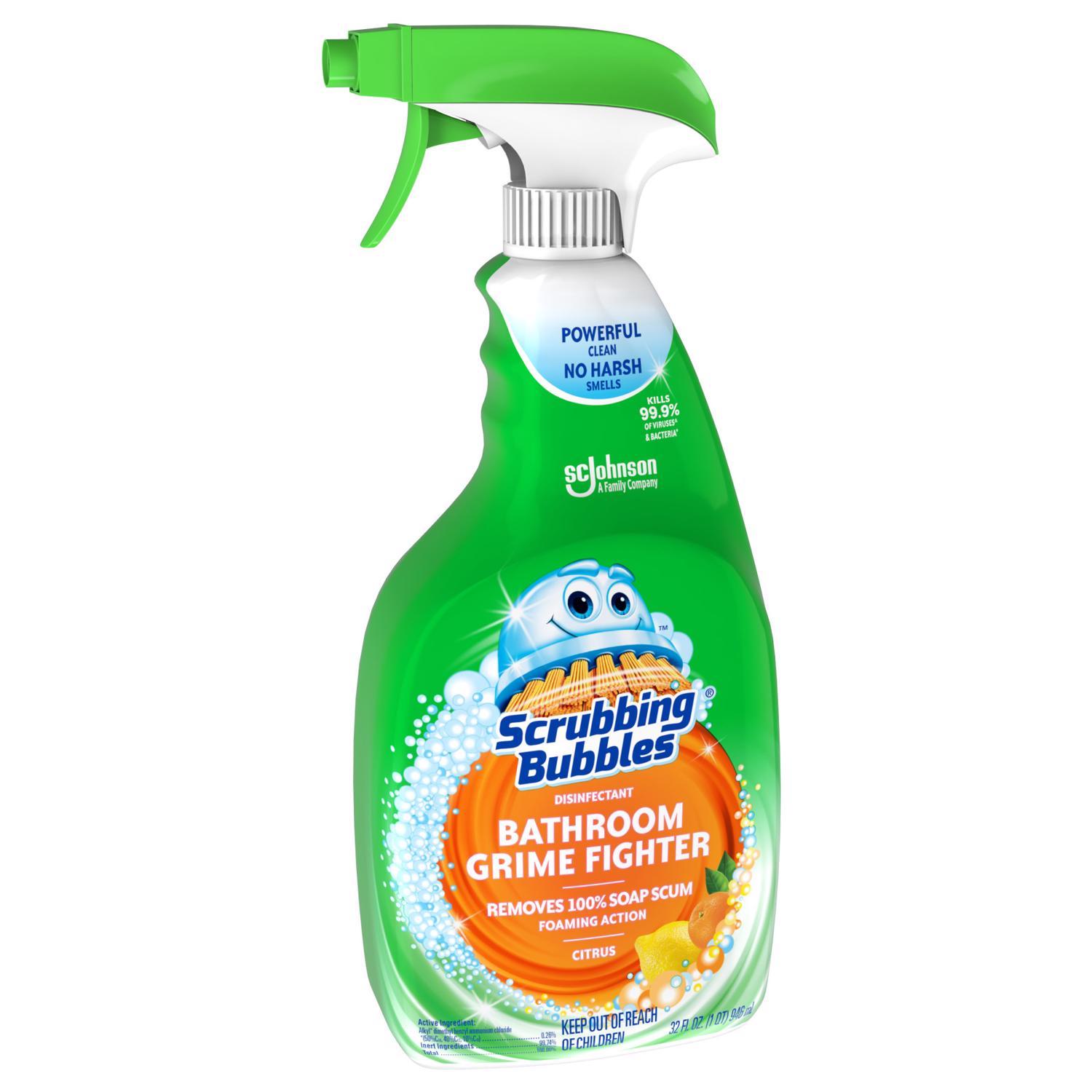 Scrubbing Bubbles Citrus Scent Bathroom Cleaner 32 oz Spray