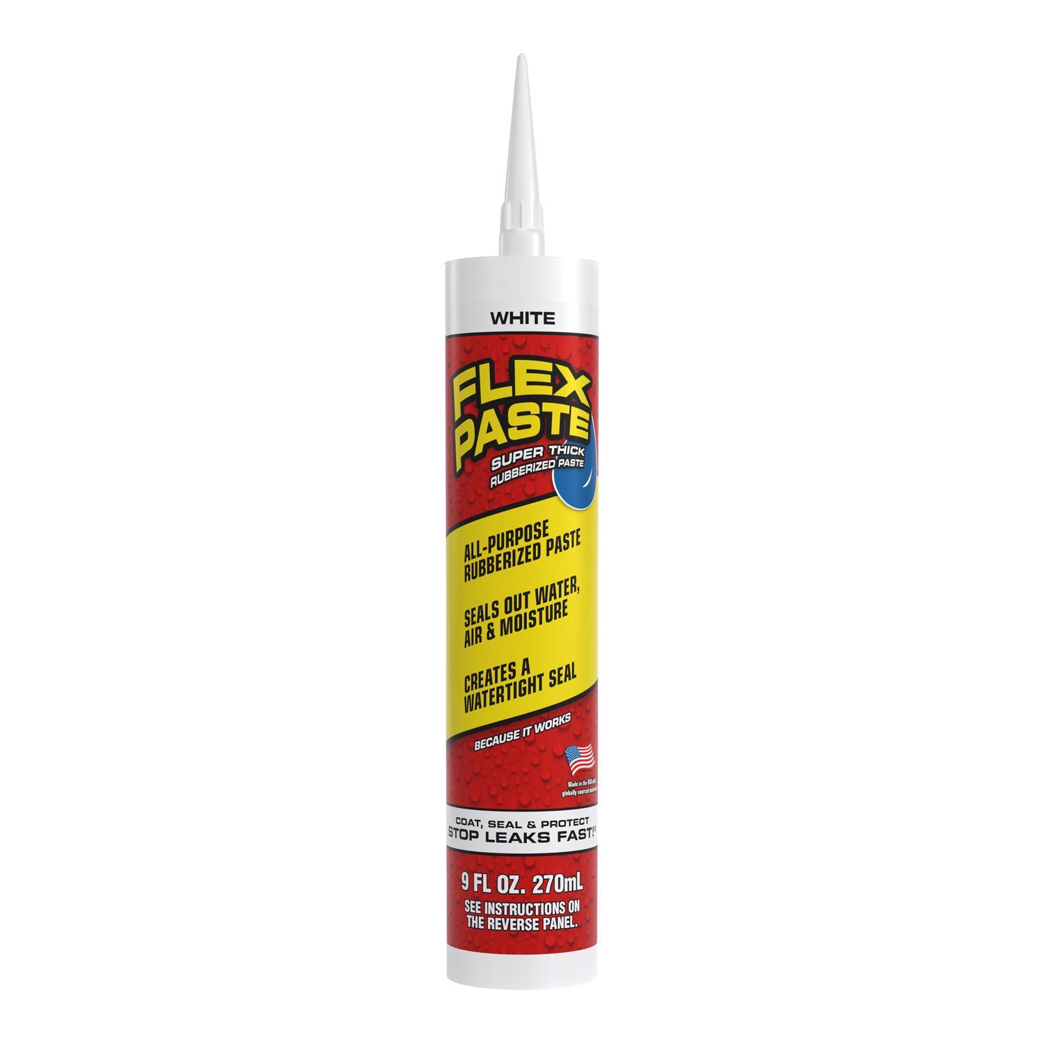 Flex Seal Family of Products Flex Paste White Rubberized Paste 9 fl. oz.