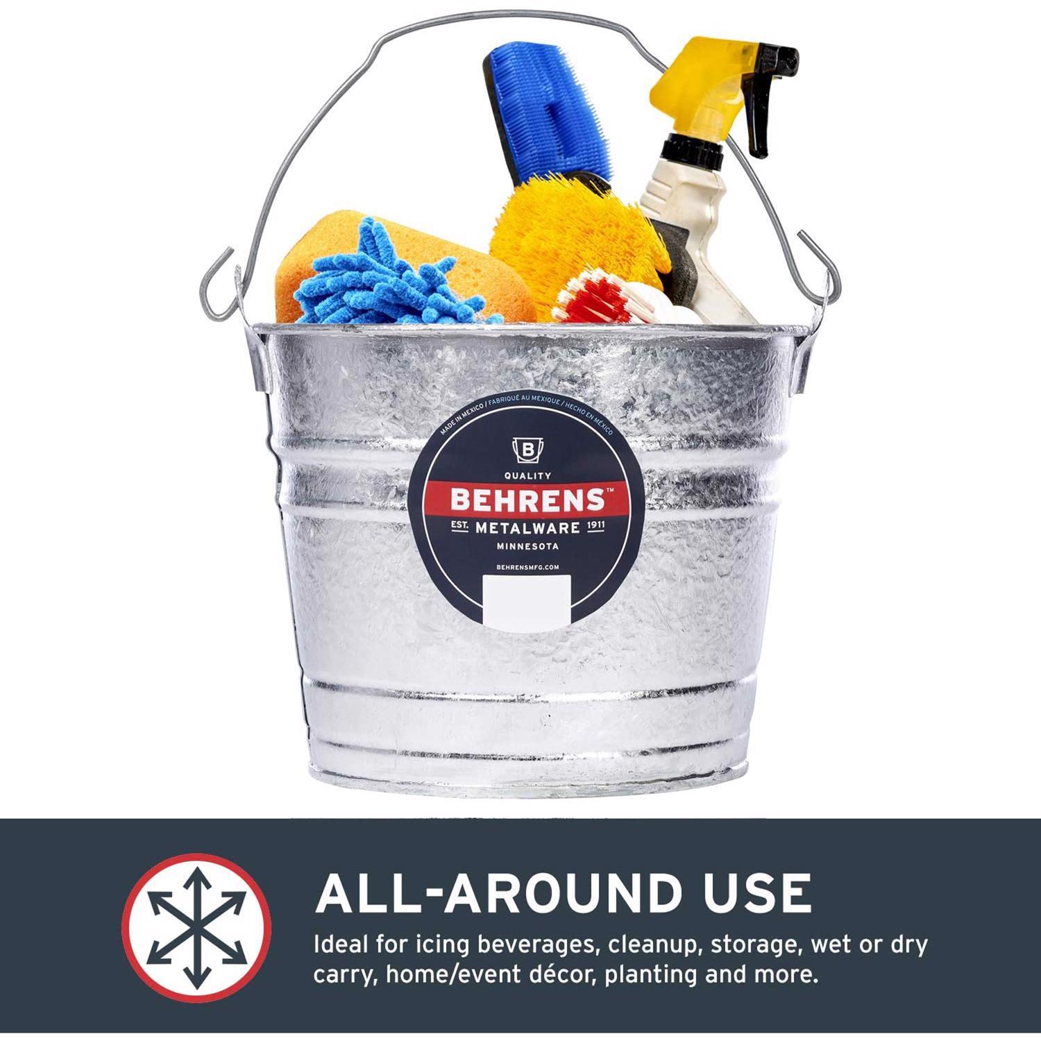 Behrens 5 qt Pail Gray