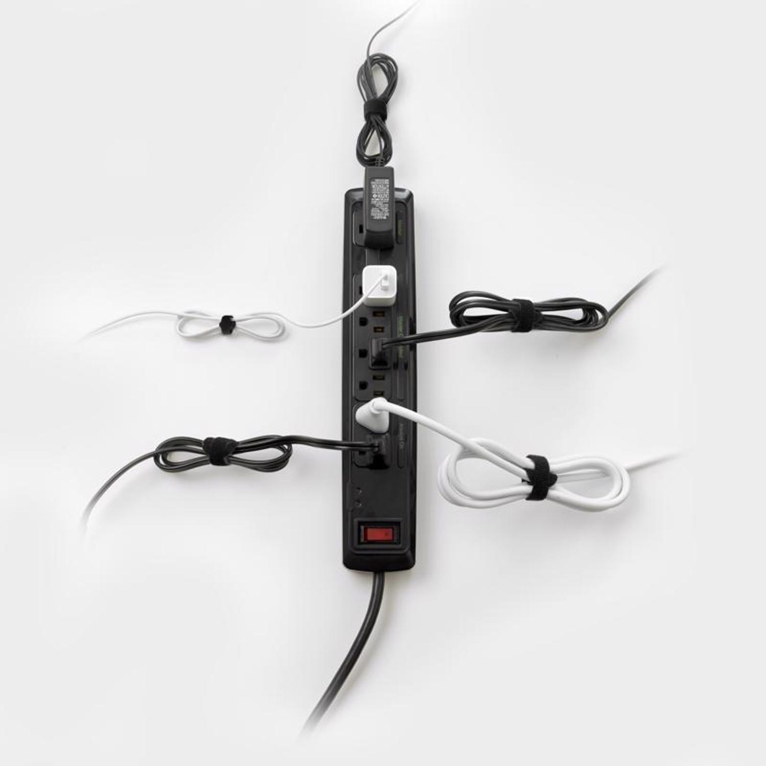 VELCRO Brand ONE-WRAP Small Nylon Ties 8 in. L 5 pk