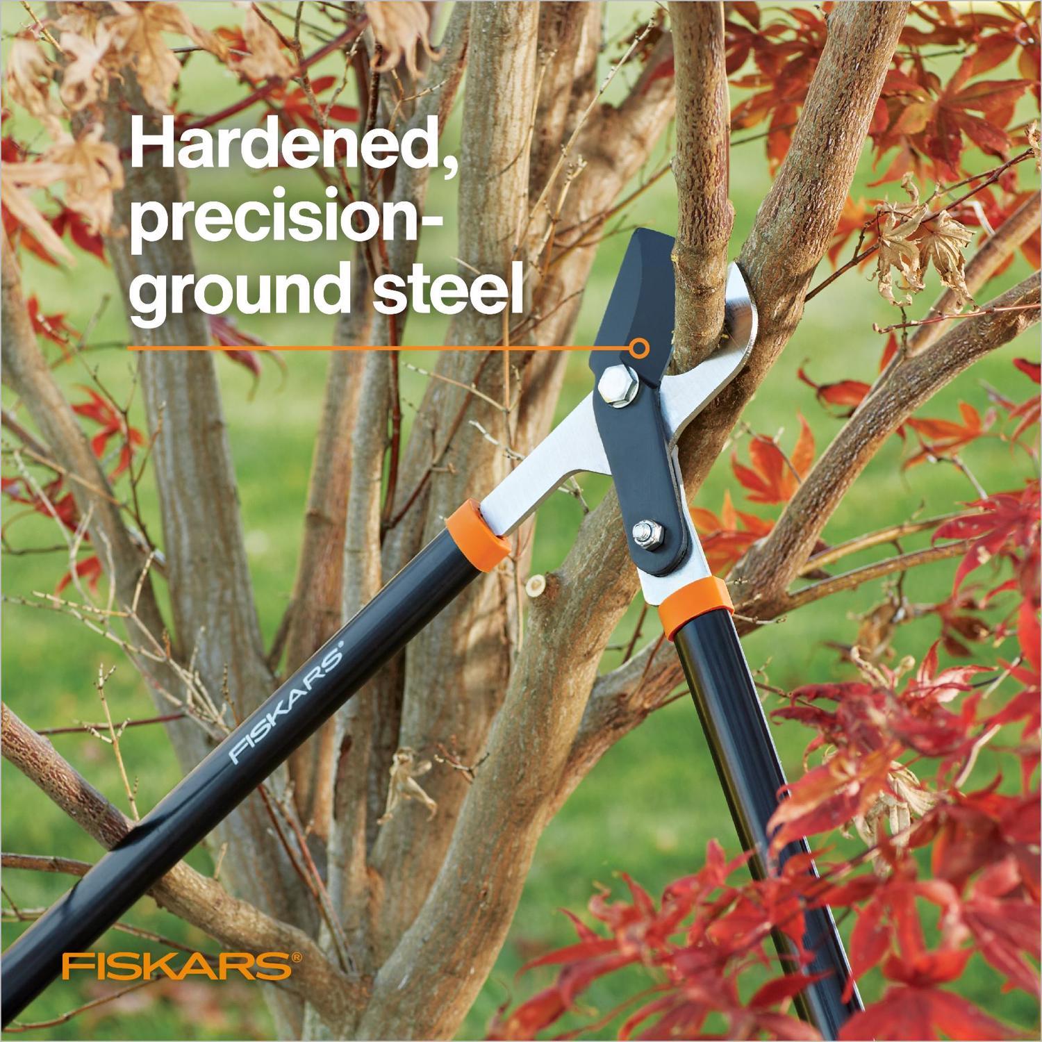 Fiskars Power-Lever Steel Bypass Lopper