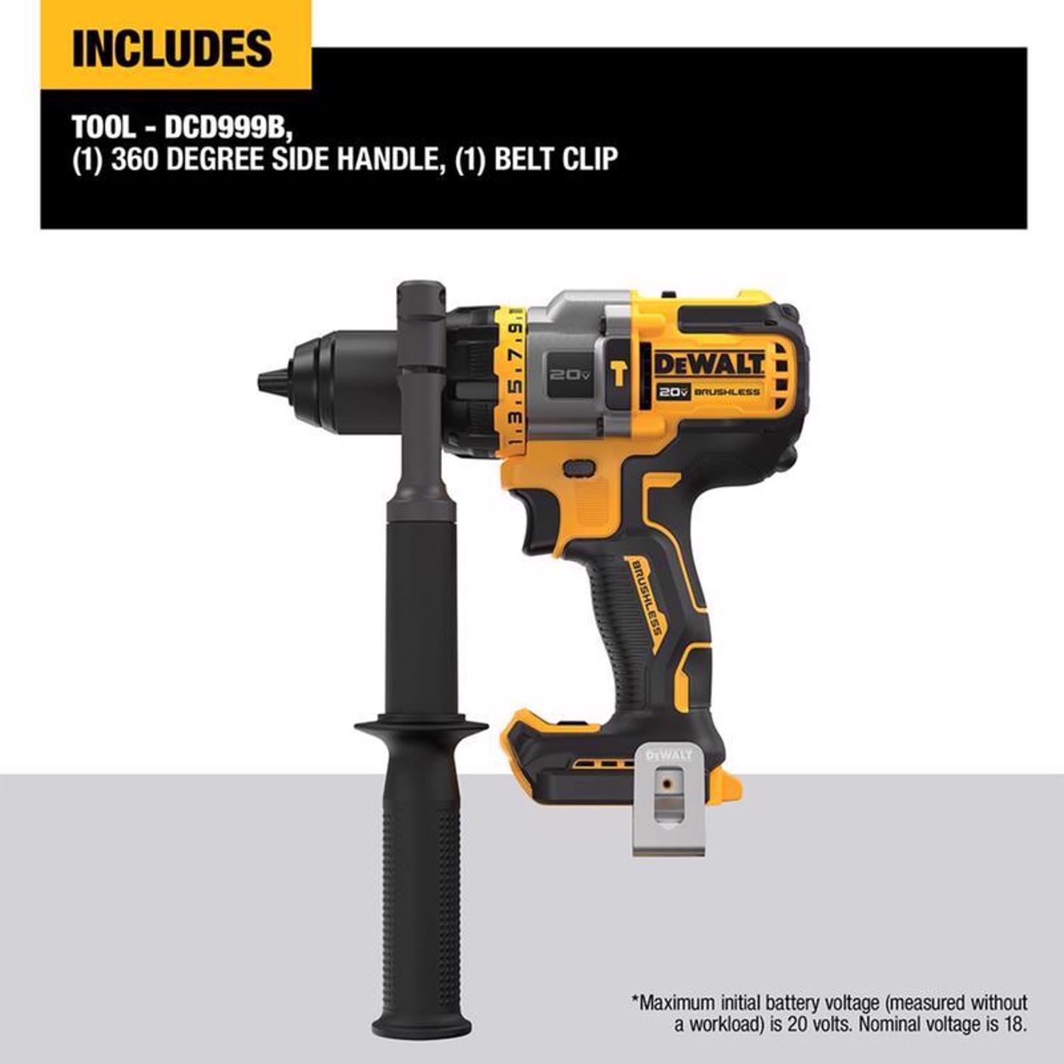 DeWalt 20V MAX 1/2 in. Brushless Cordless Hammer Drill Tool Only