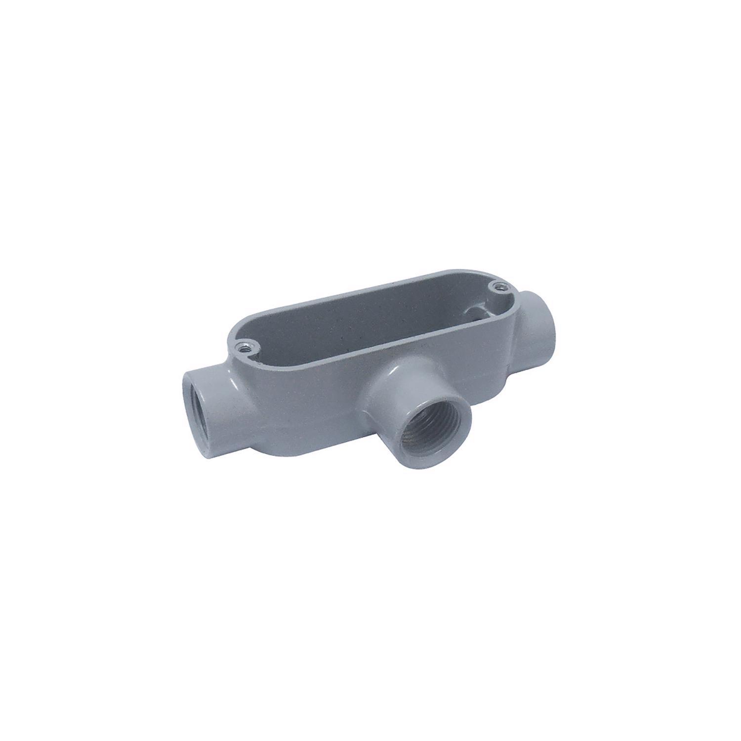 Sigma Engineered Solutions ProConnex 3/4 in. D Die-Cast Aluminum Conduit Body For Rigid 1 pk