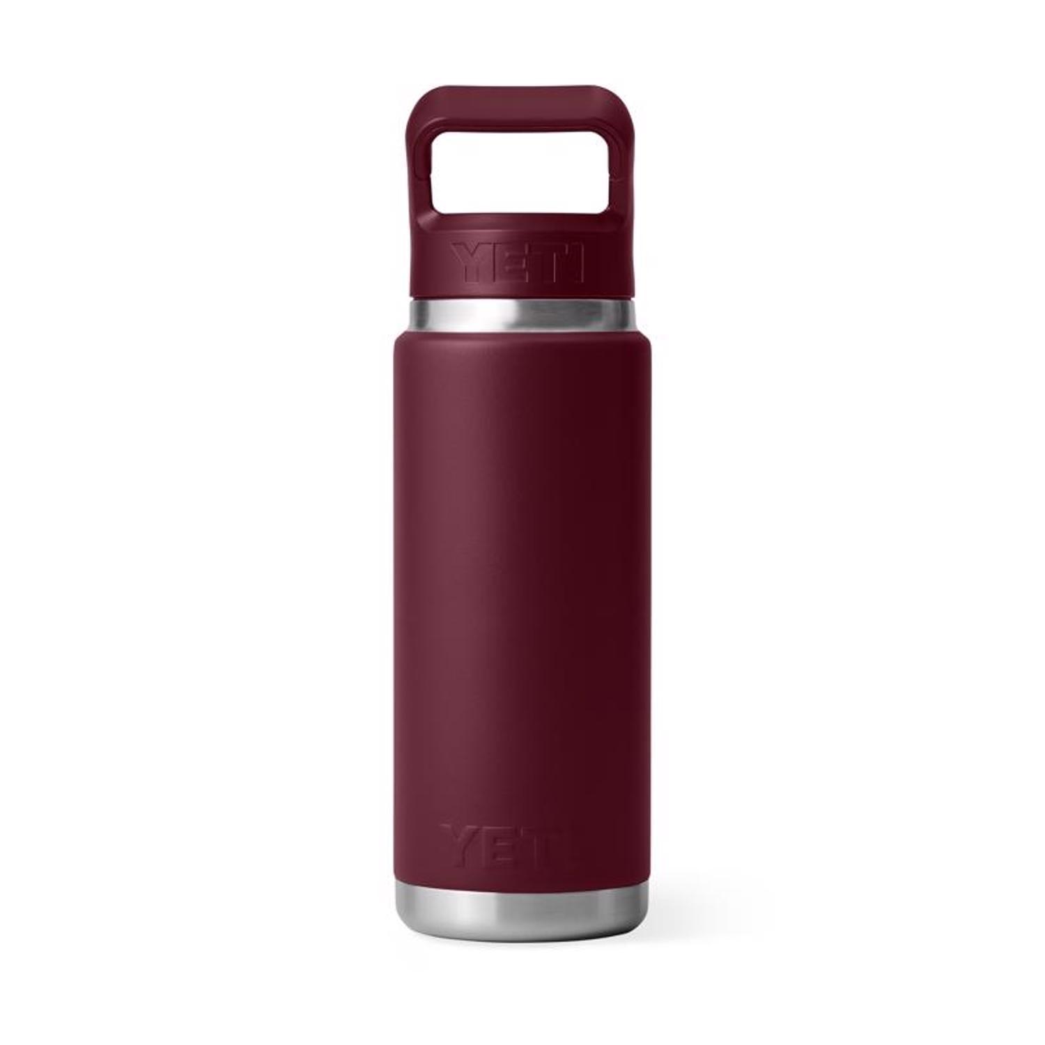 YETI Rambler 26 oz. Wild Vine Red BPA Free Bottle with Straw Cap