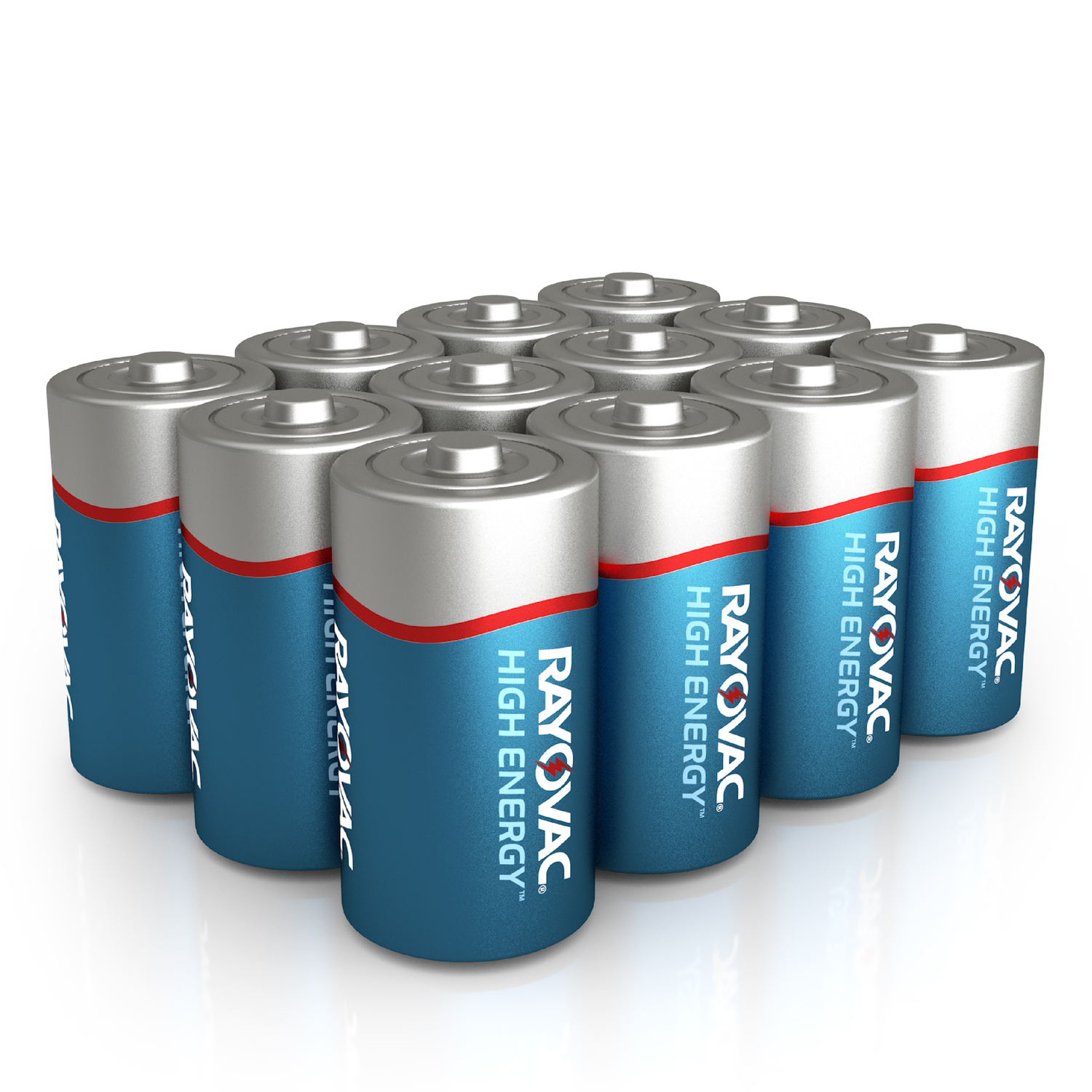 Rayovac High Energy C Alkaline Batteries 12 pk Clamshell