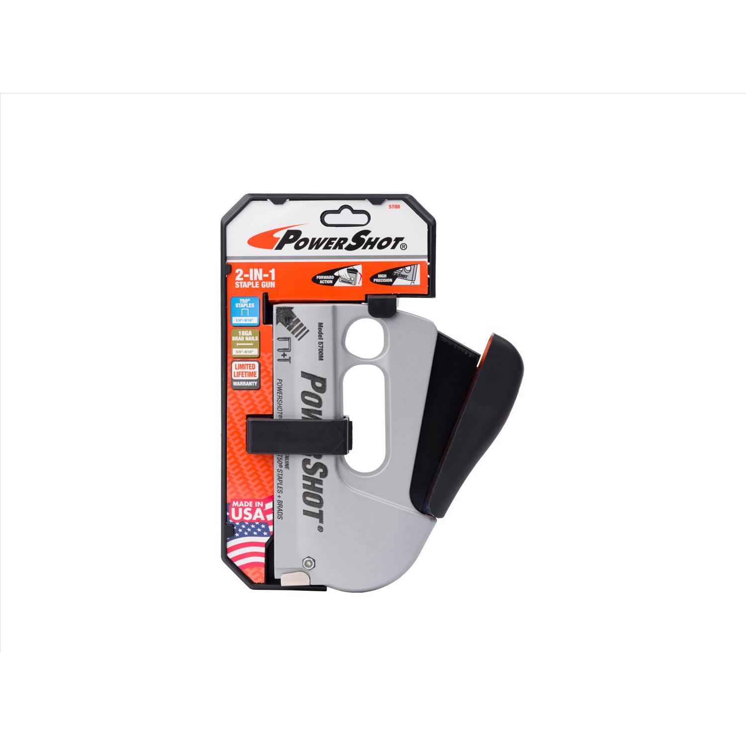 PowerShot 0.38 in. Flat Staple Gun