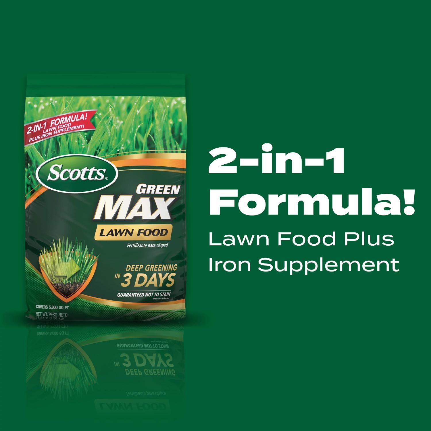 Scotts Green Max All-Purpose Lawn Food For All Grasses 5000 sq ft