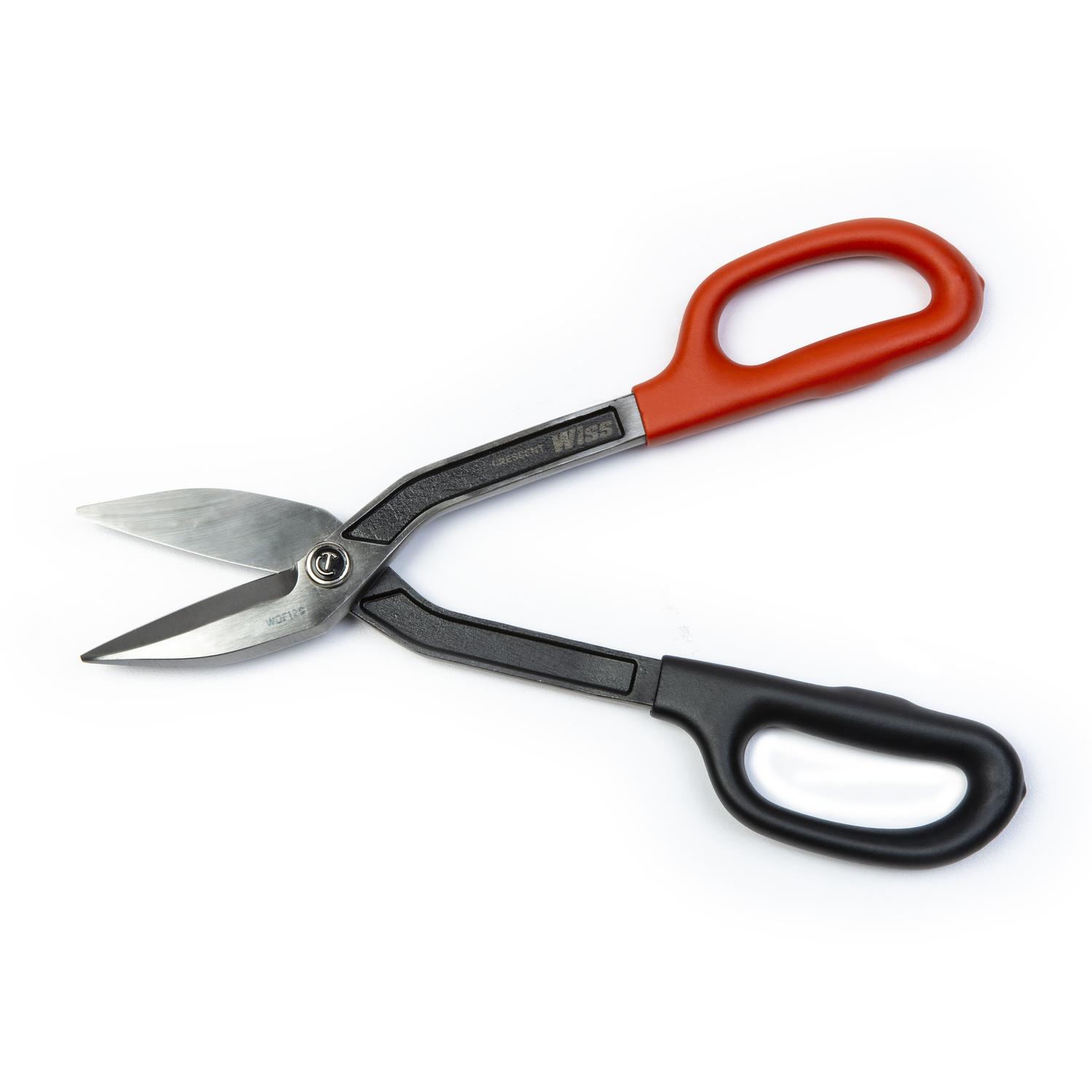 Crescent Wiss 12-1/2 in. Stainless Steel Straight Straight Pattern Snips 20 Ga. 1 pk