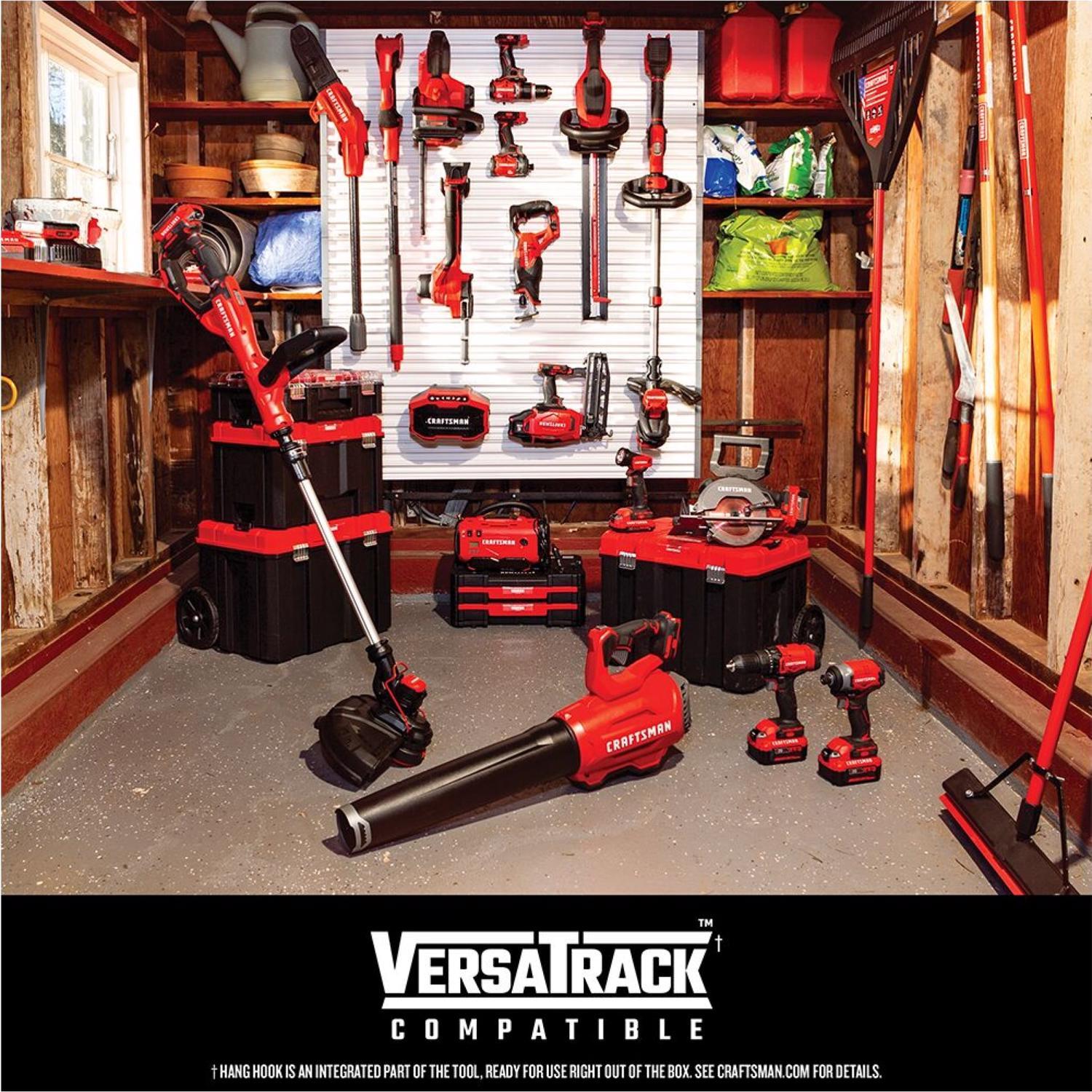 Craftsman V20 CMCCSP20M1 8 in. 20 V Battery Pole Saw Kit (Battery & Charger)