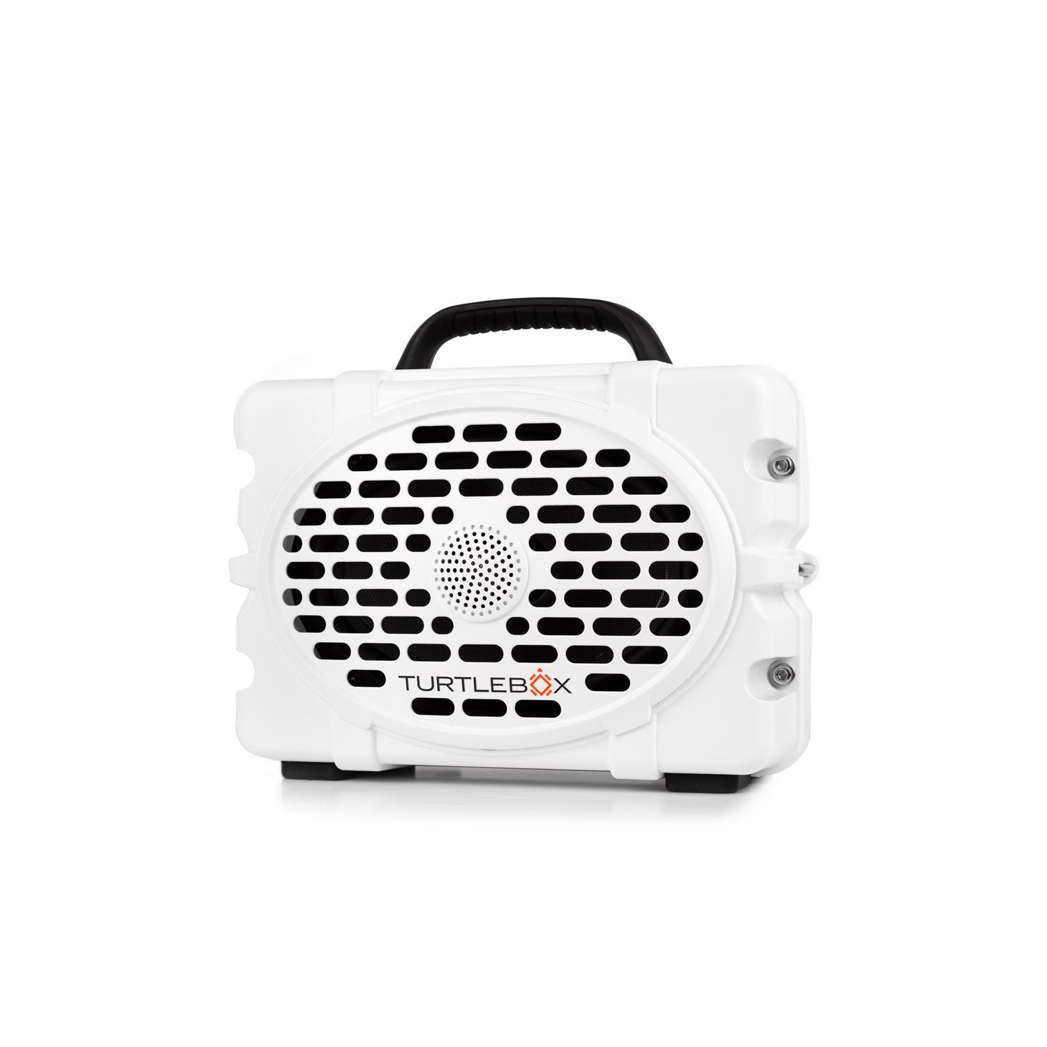 Turtlebox Gen3 Original White Wireless Bluetooth Speaker