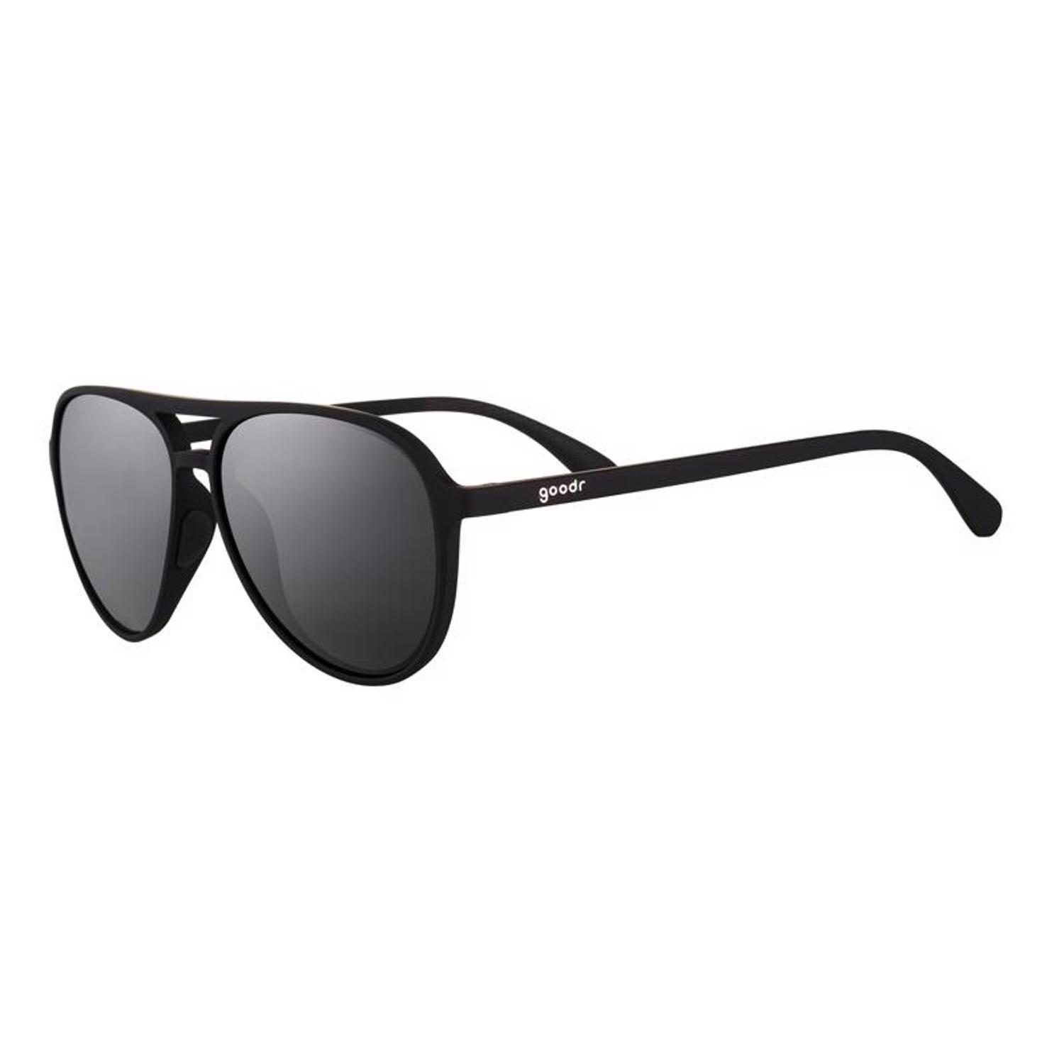 goodr Mach G - Operation Blackout Sunglasses Unisex Black Frame Black Lens Polarized